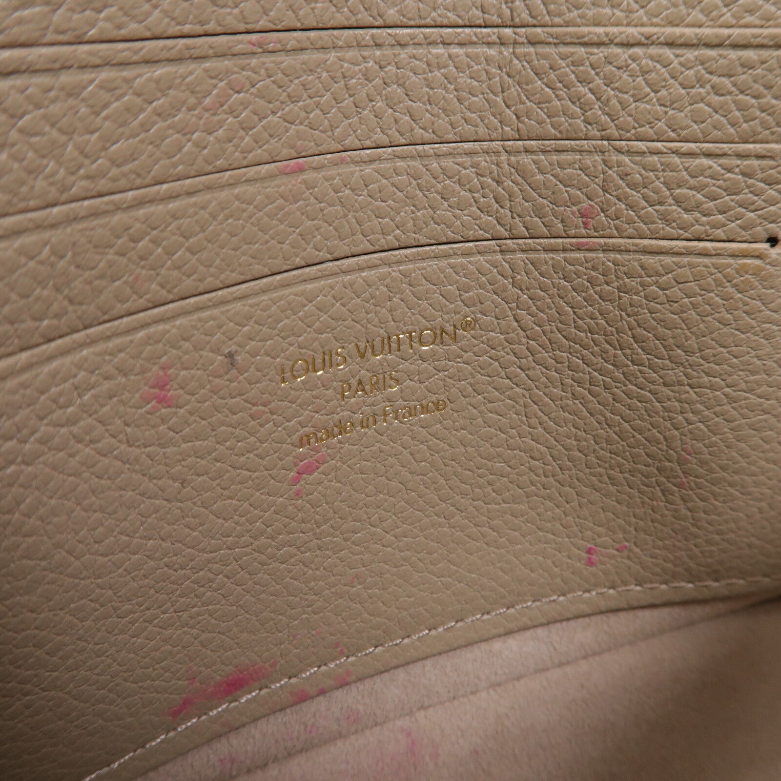 LOUIS VUITTON Monogram Empreinte Wallet On Chain Ivy手挽肩背兩用袋