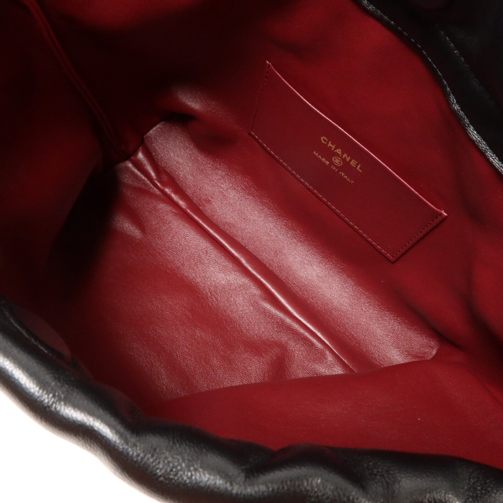 CHANEL 羊皮皮革Clutch With Leather Strap Large肩背袋