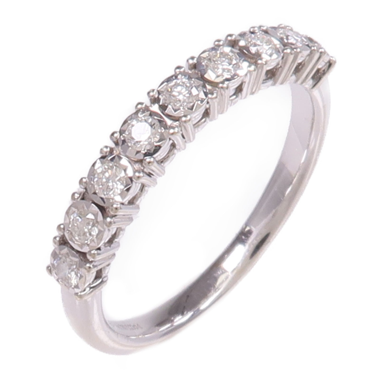 JEWELRY 【激減優惠】18K白金Diamond Ring鑽石戒指US#6
