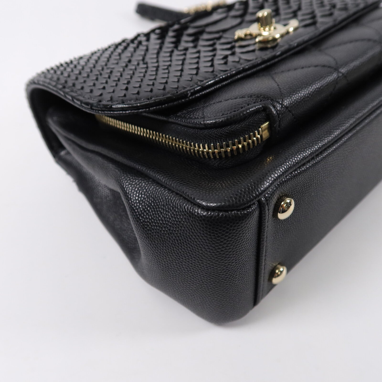 CHANEL 珍稀皮革Business Affinity手挽肩背兩用袋