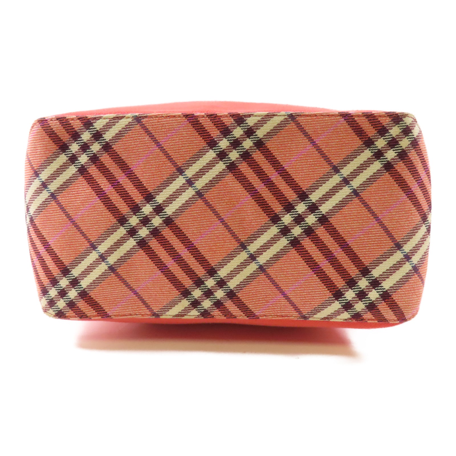 BURBERRY 帆布Handbag銀扣手挽袋