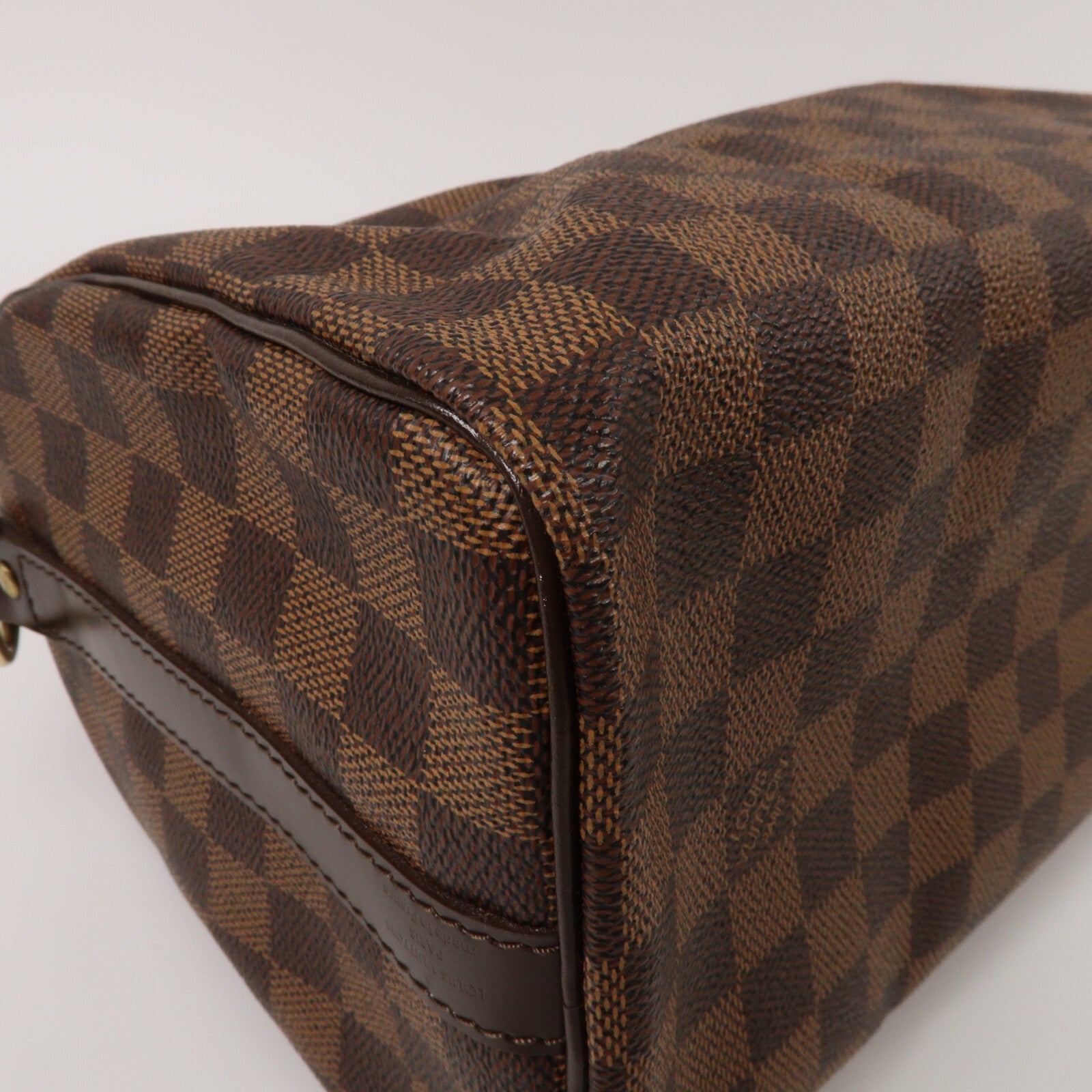 LOUIS VUITTON Damier Speedy Bandouliere 25手挽袋