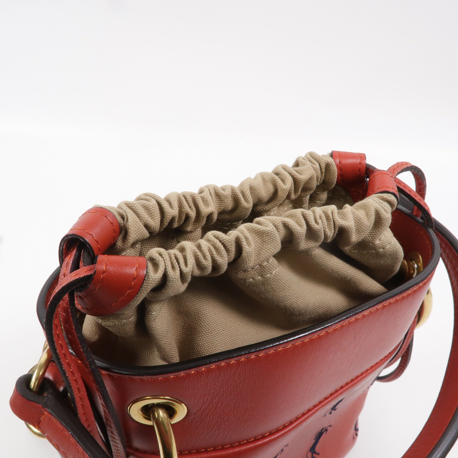 Chloe 牛皮皮革Roy Bucket Bag手挽肩背兩用袋