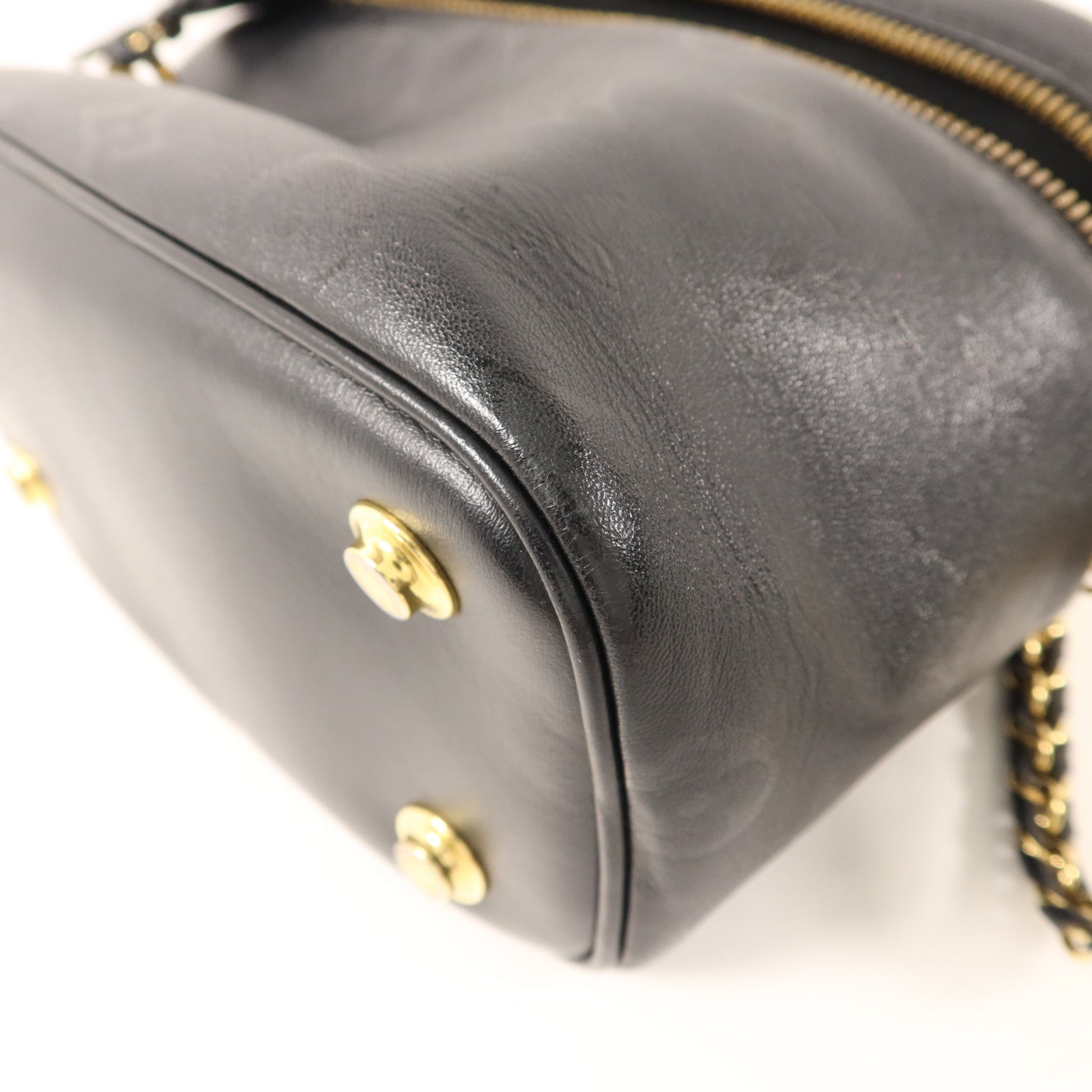 LOUIS VUITTON Monogram Empreinte Vanity Case金扣手挽肩背兩用袋