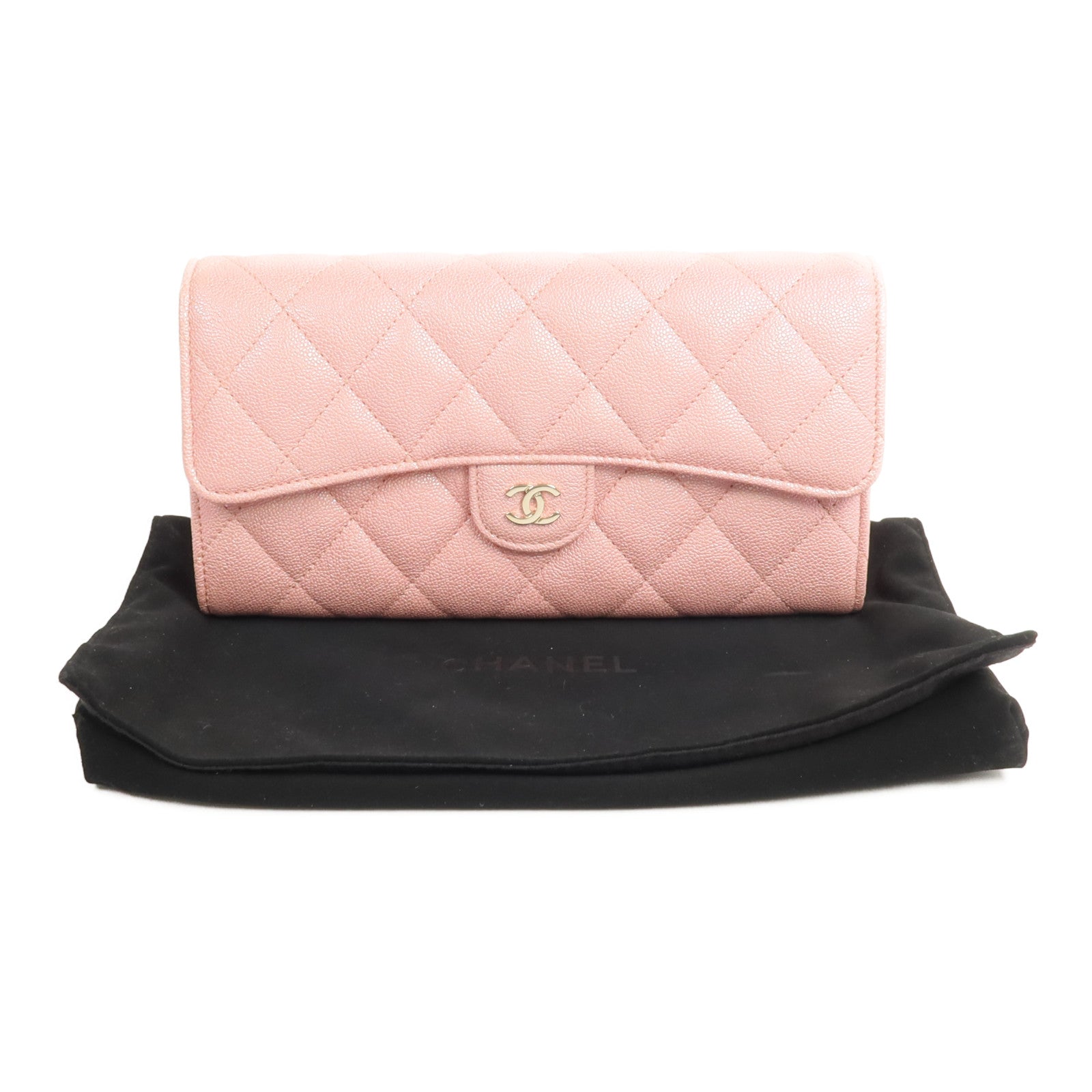 CHANEL 牛皮皮革Long Wallet長錢包
