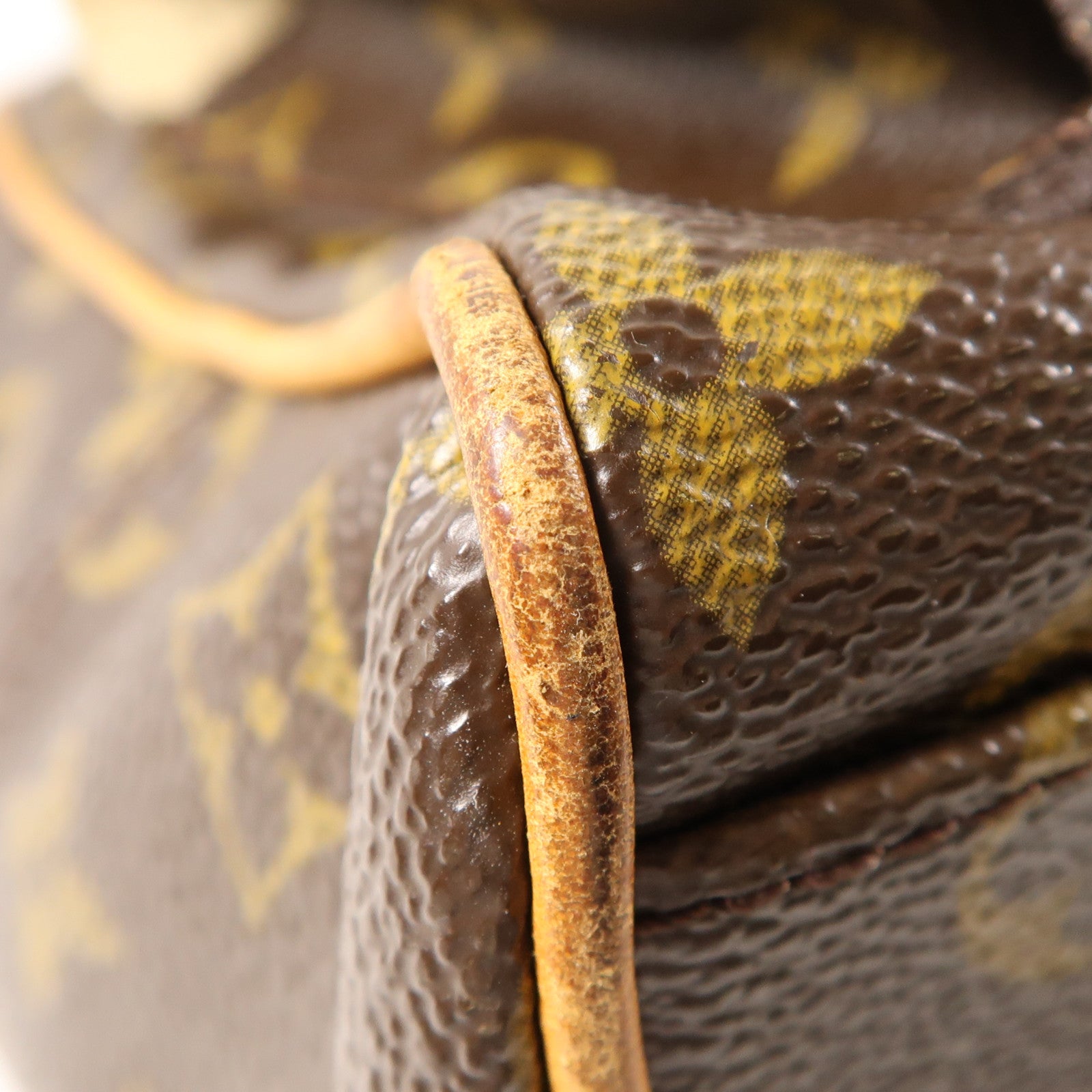 LOUIS VUITTON Monogram Manhattan PM手挽袋棕色