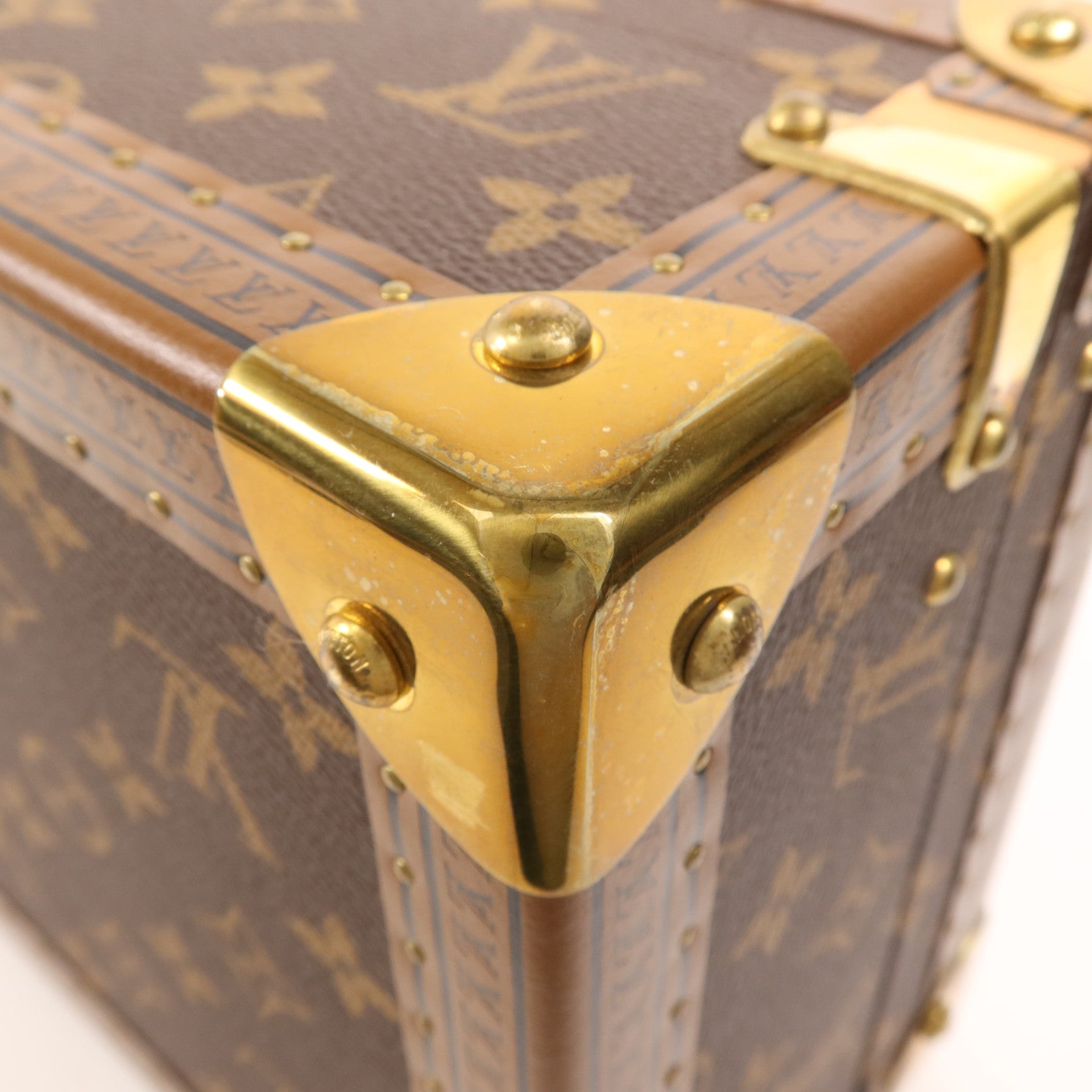 LOUIS VUITTON Monogram Coffret 8 Montres金扣箱子