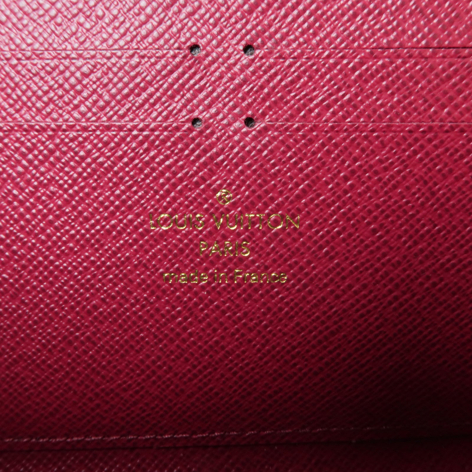 LOUIS VUITTON Monogram Zippy Wallet金扣長錢包棕色/紫色