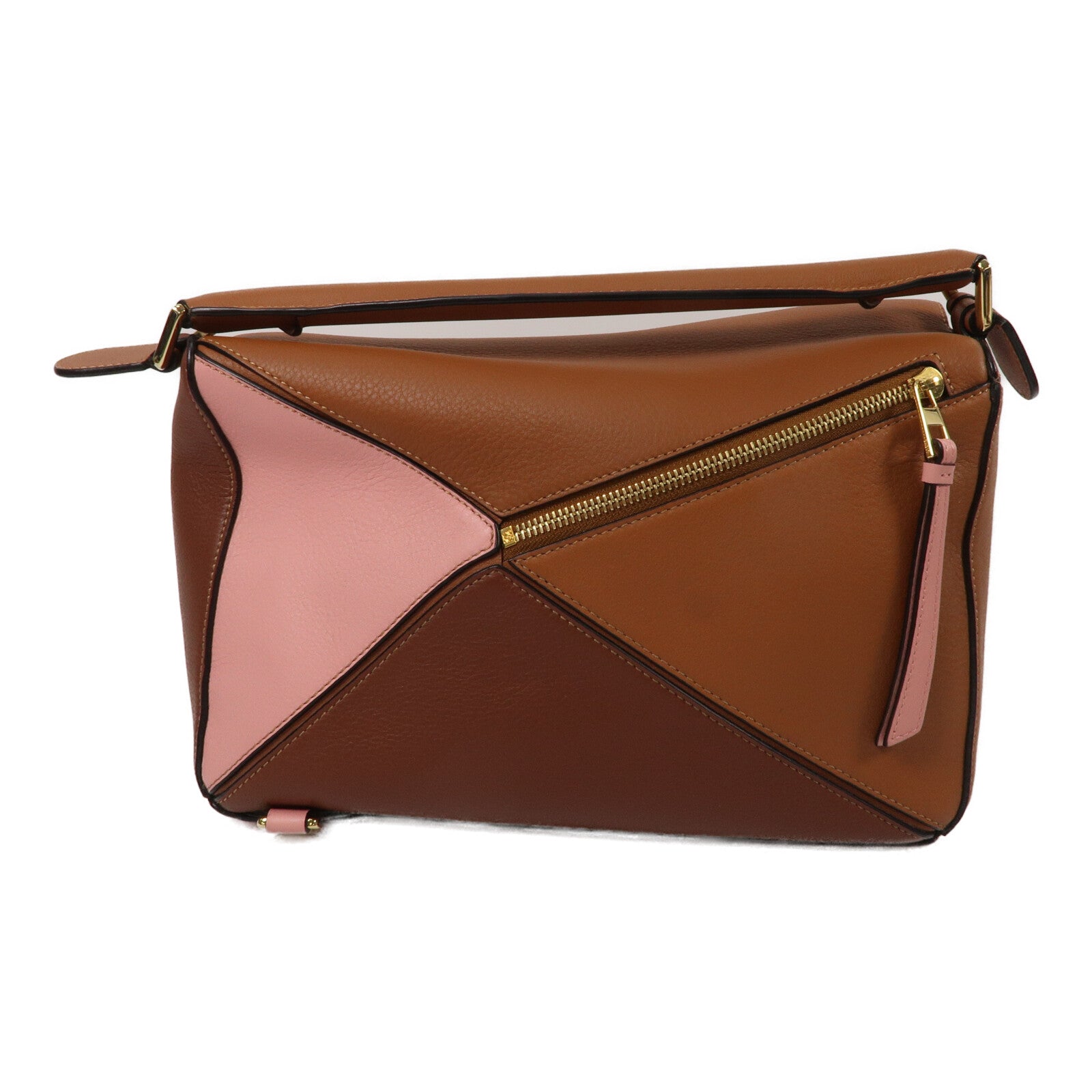 LOEWE 牛皮皮革Puzzle Medium手挽肩背兩用袋