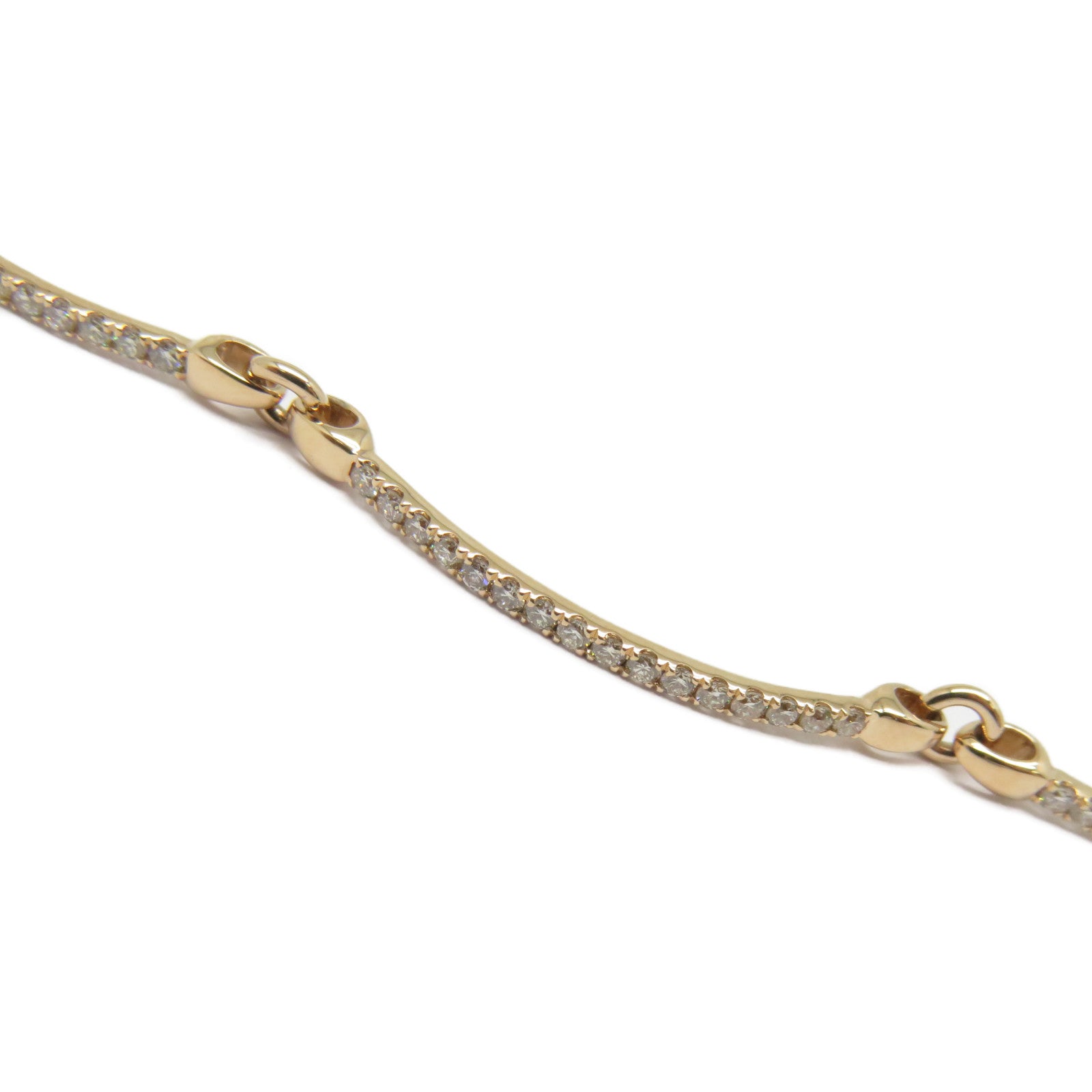 JEWELRY 【激減優惠】18K玫瑰金Diamond Bracelet 0.735ct鑽石手鏈粉金色