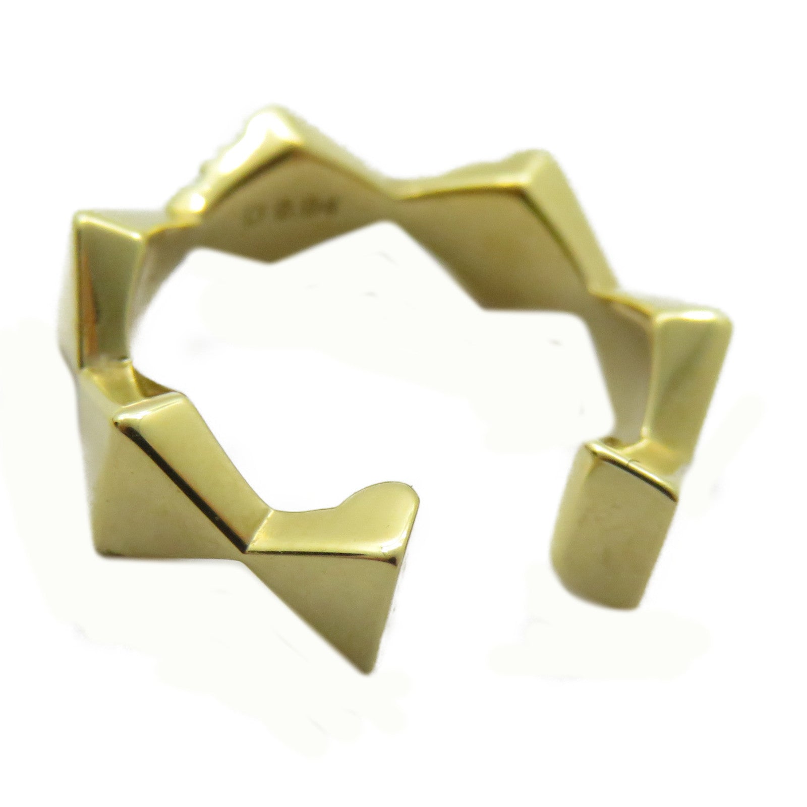 JEWELRY 18K黃金Diamond Ear Cuff 0.04ct鑽石耳環