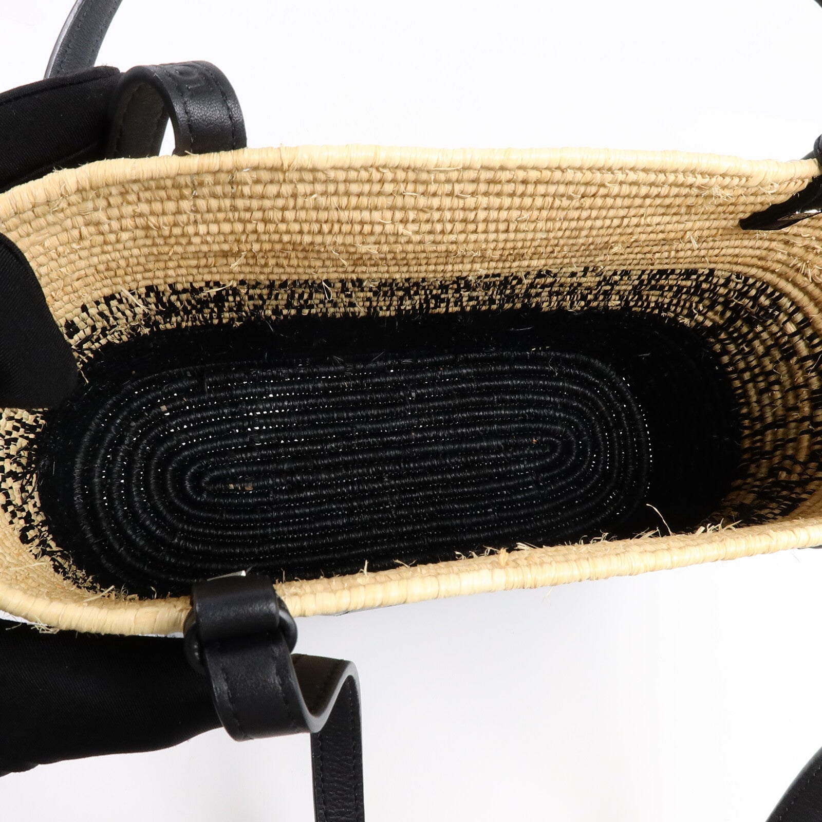LOEWE 藤料Small Square Basket Bag手挽袋