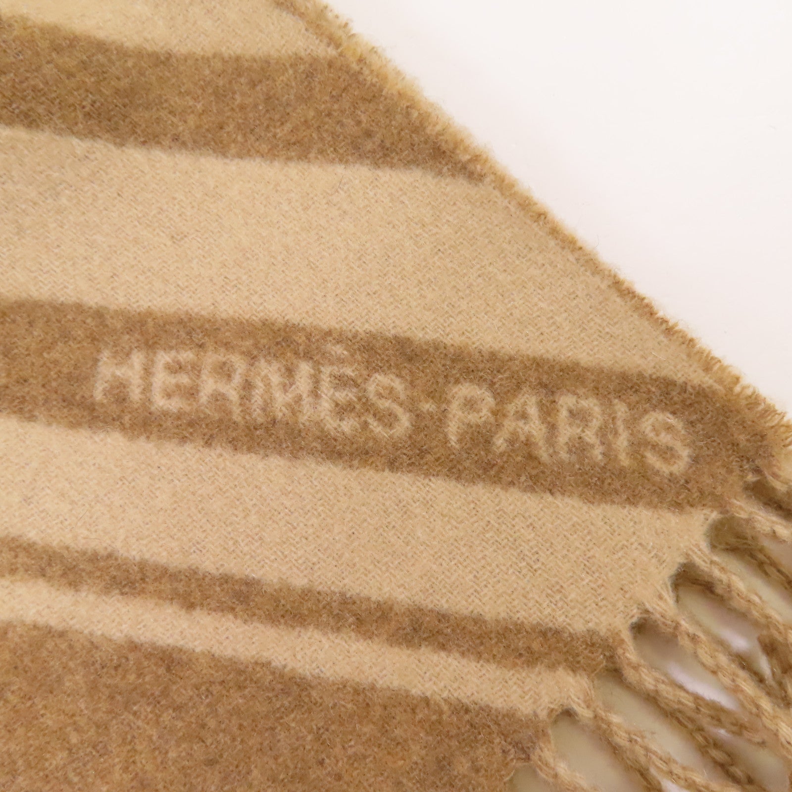 HERMES 羊絨Muffler圍巾