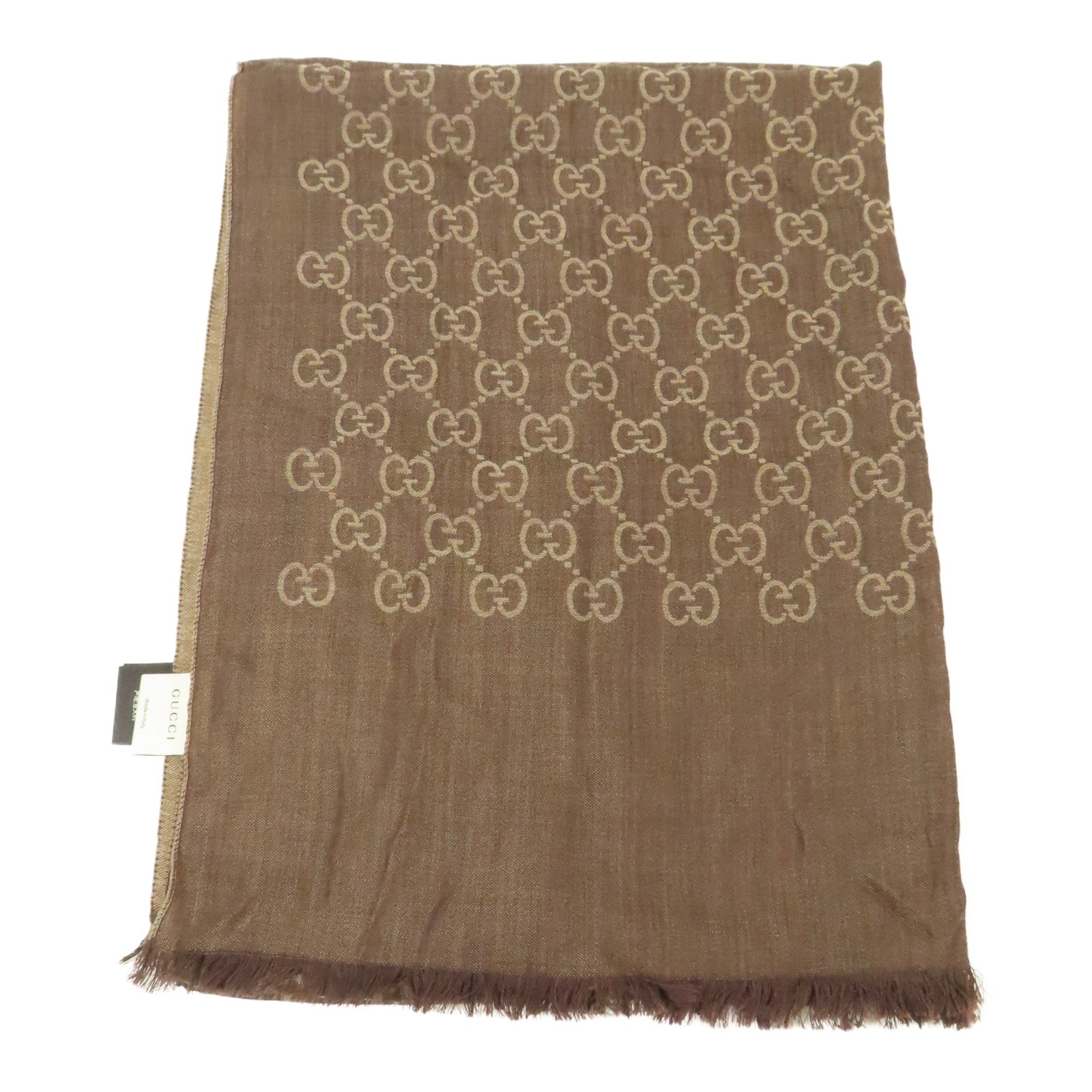 GUCCI 羊毛/絲質Scarf圍巾