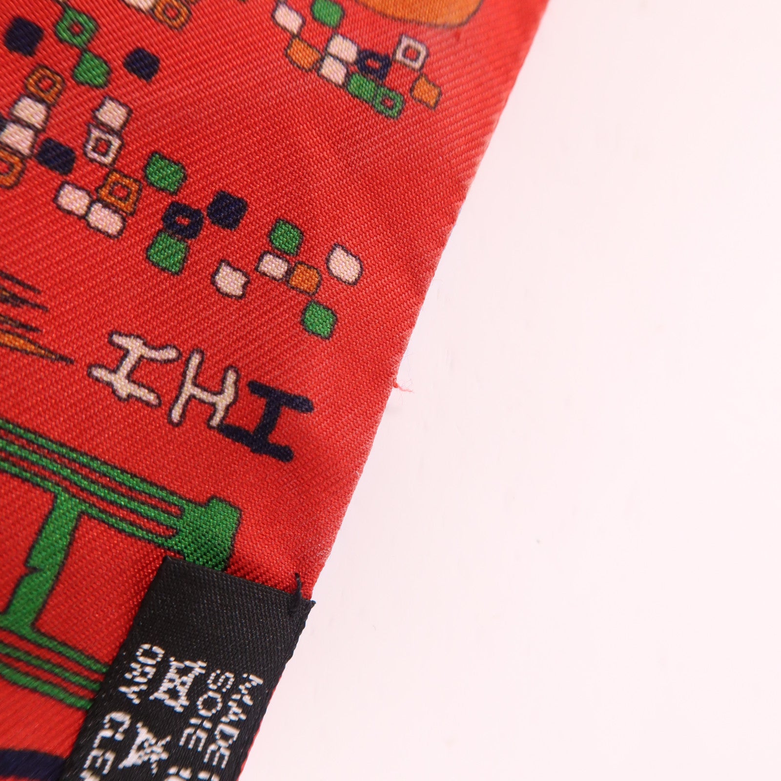 HERMES 絲質Twilly絲巾