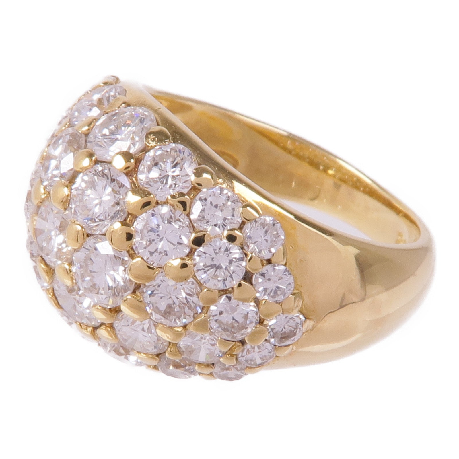 JEWELRY 18K黃金Diamond Ring鑽石戒指US#4.75