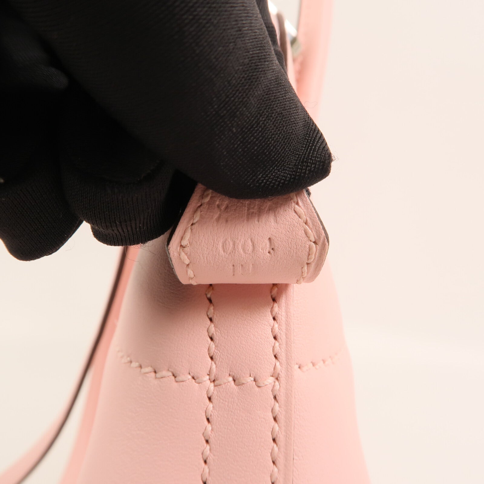 HERMES Epsom皮革Bolide 27銀扣手挽肩背兩用袋Rose Sakura