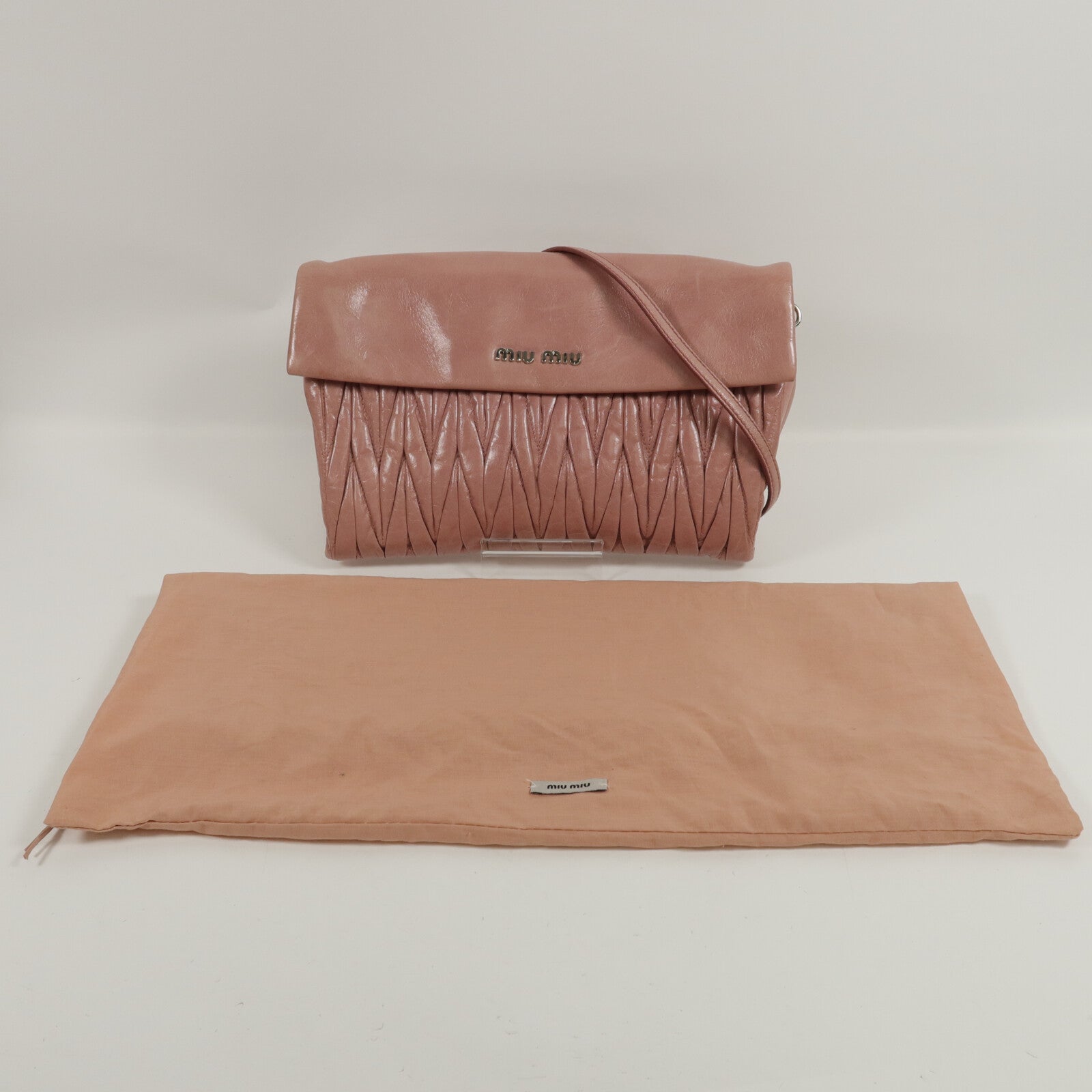 Miu Miu 牛皮皮革Shoulder Bag肩背袋