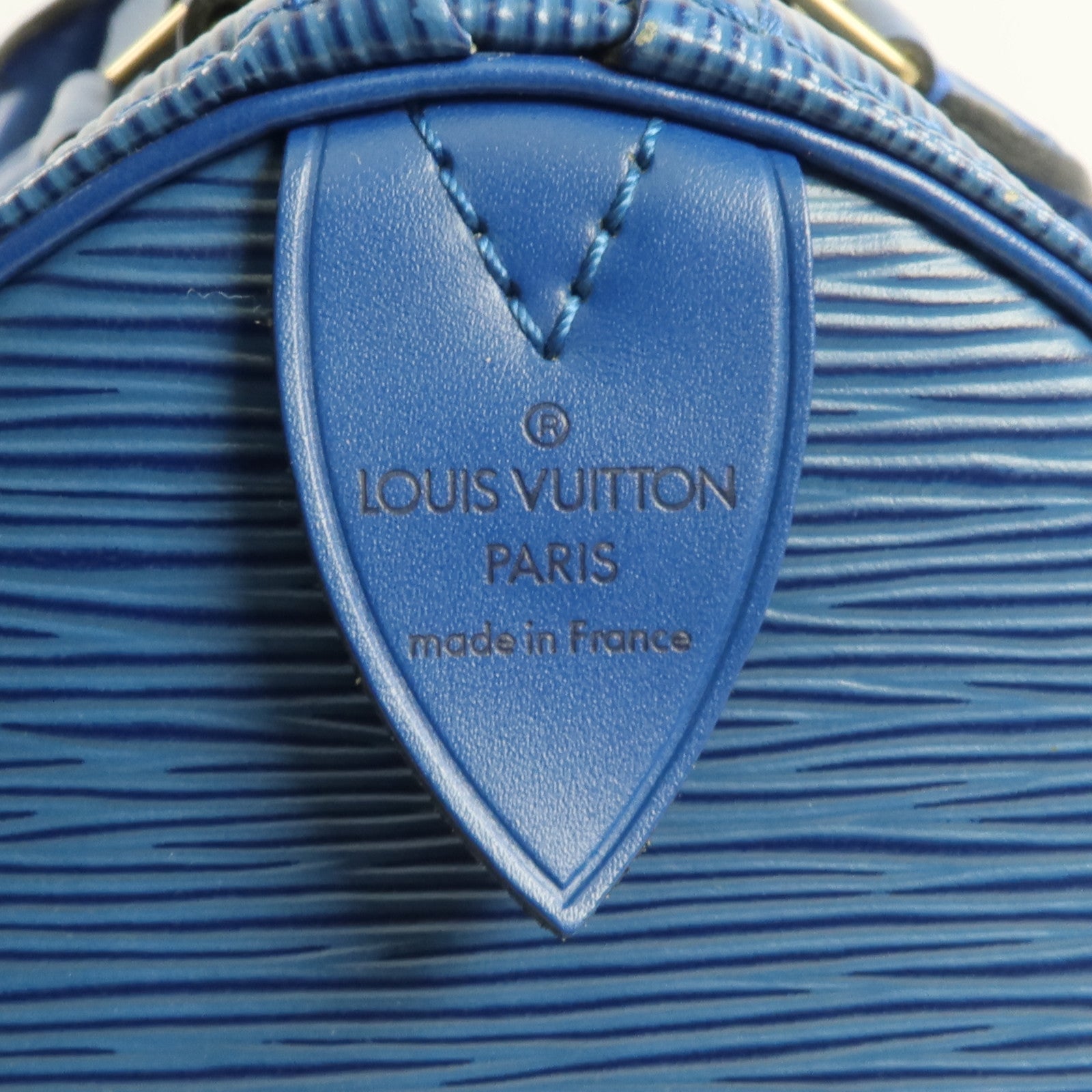 LOUIS VUITTON Epi Speedy 30金扣手挽袋