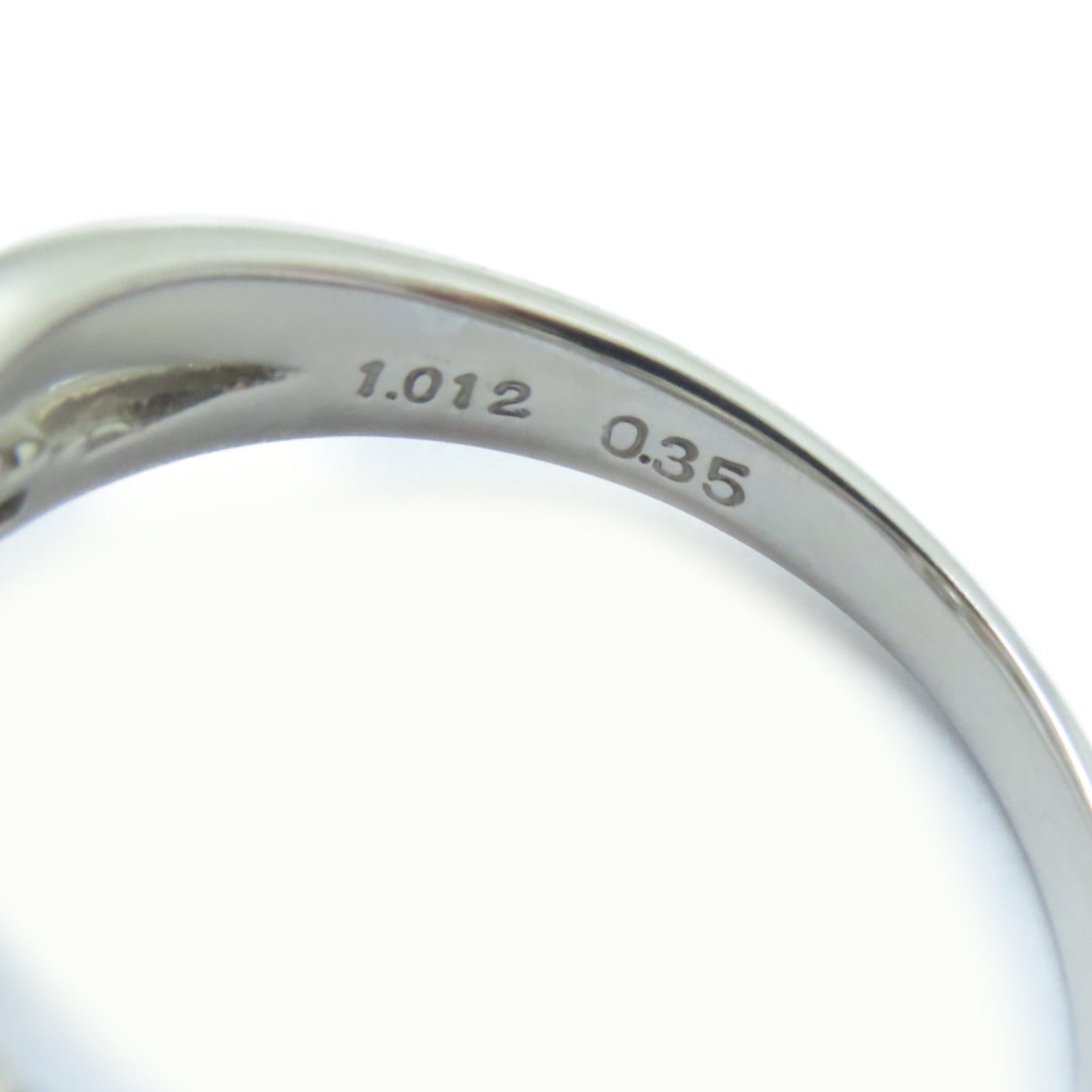 JEWELRY 【激減優惠】PT900鉑金Diamond Ring1.012ct鑽石/0.35ct鑚石戒指US#8.75