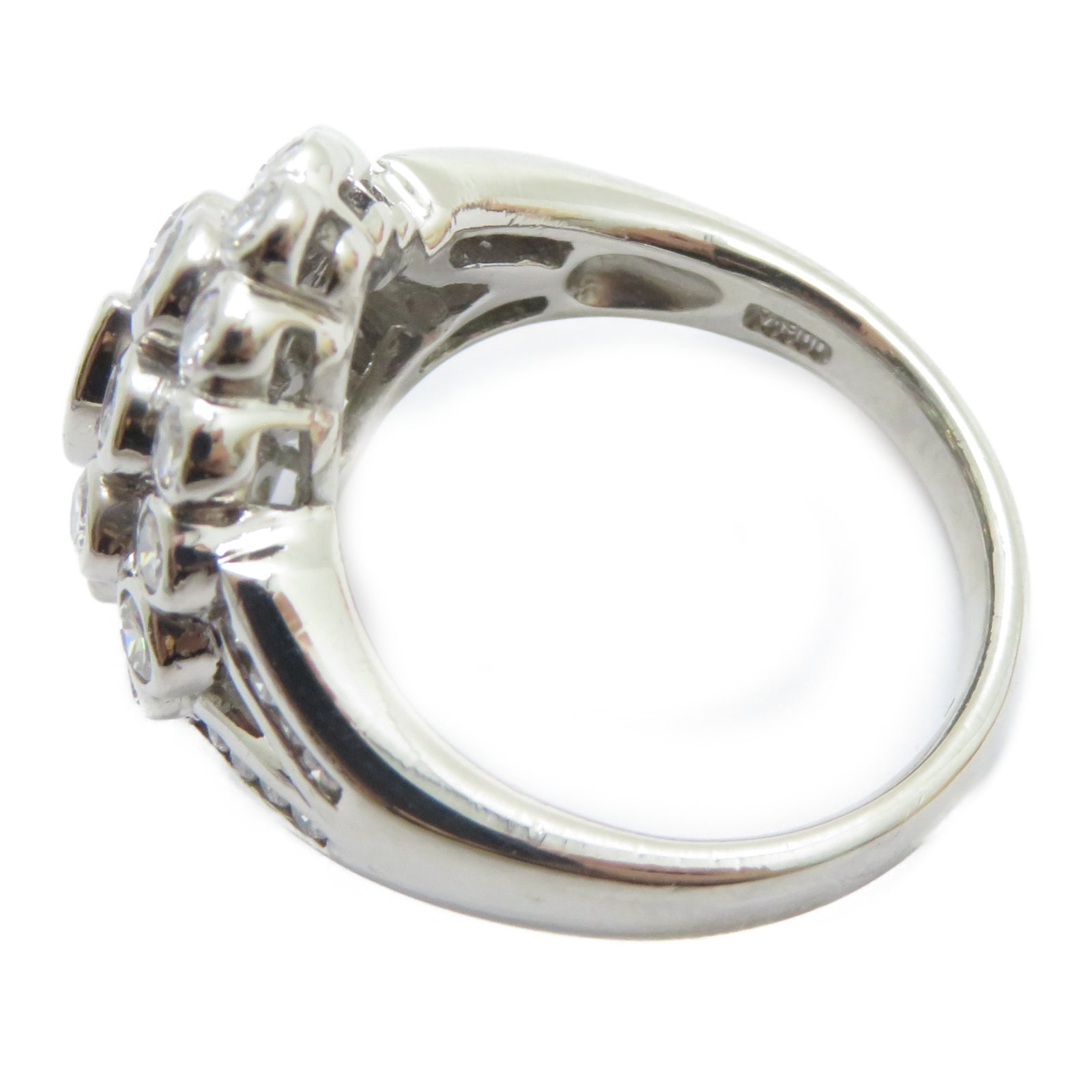 JEWELRY (PRICE DOWN) 0.23/1.52ct Diamond Ring PT900 Platinum US#7.75
