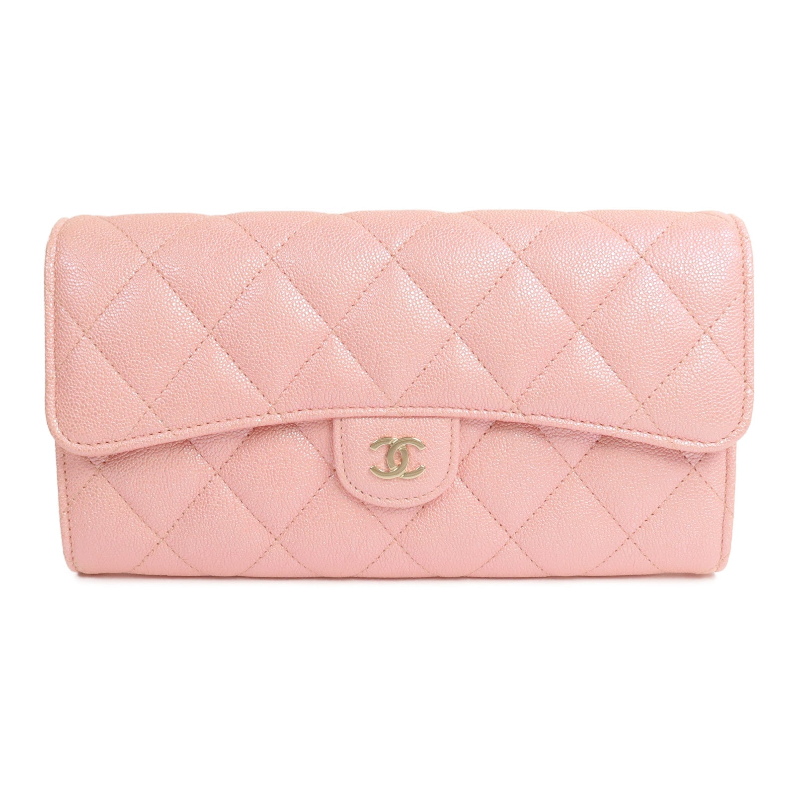 CHANEL 牛皮皮革Long Wallet長錢包