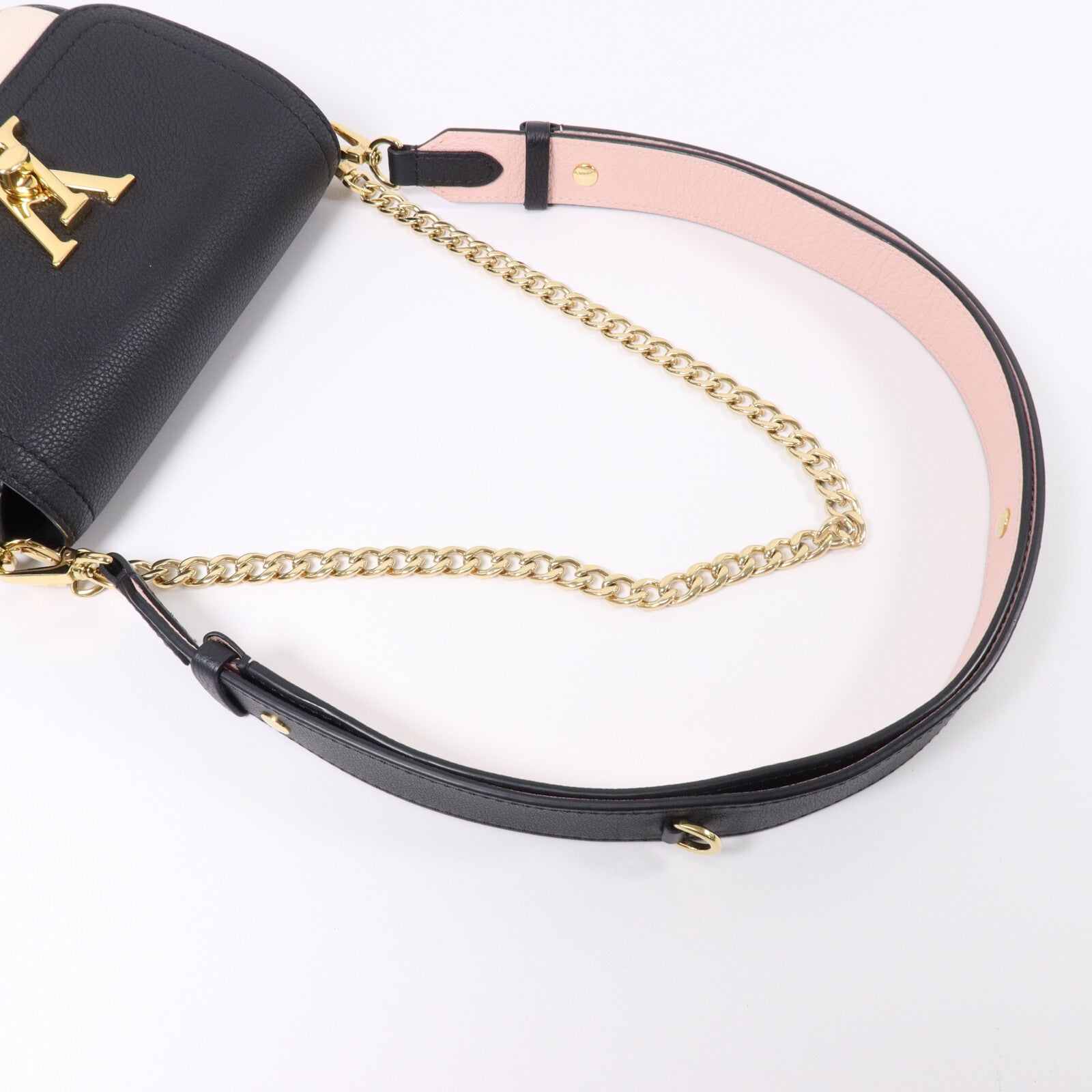 LOUIS VUITTON 牛皮皮革Lockme Tender手挽肩背兩用袋