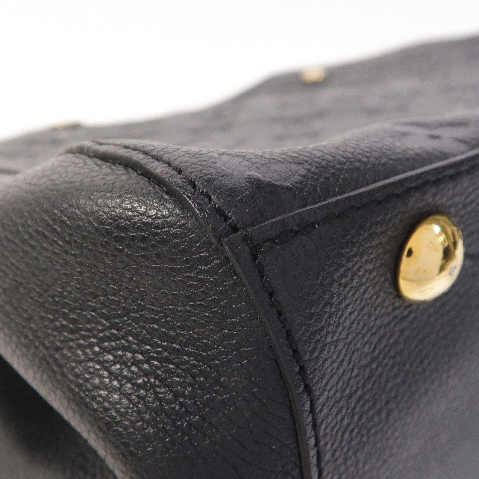 LOUIS VUITTON Monogram Empreinte Montaigne MM手挽肩背兩用袋