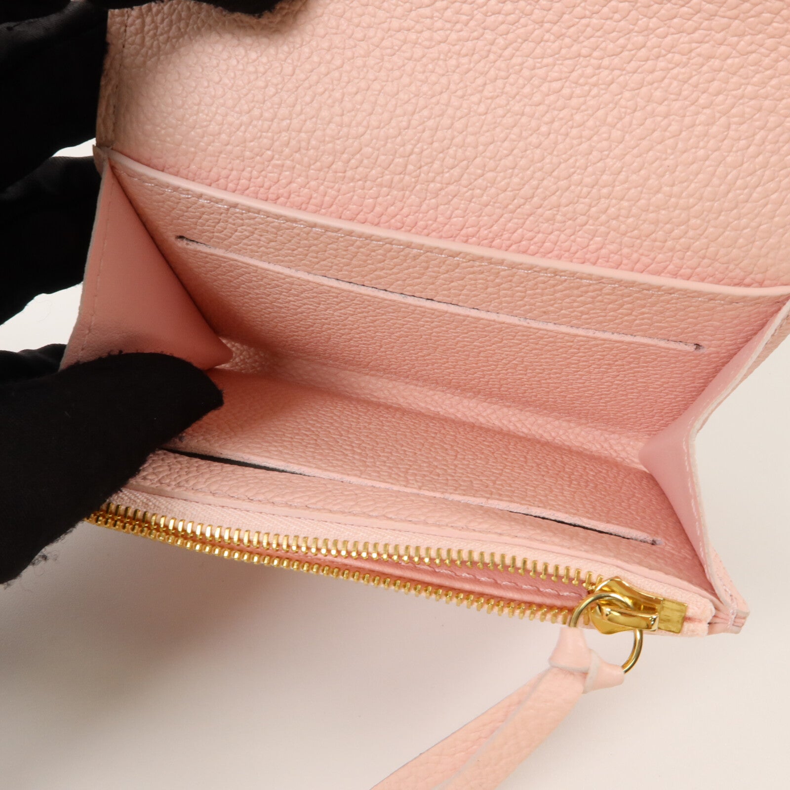 LOUIS VUITTON Monogram Empreinte Rosalie Coin Purse零錢包