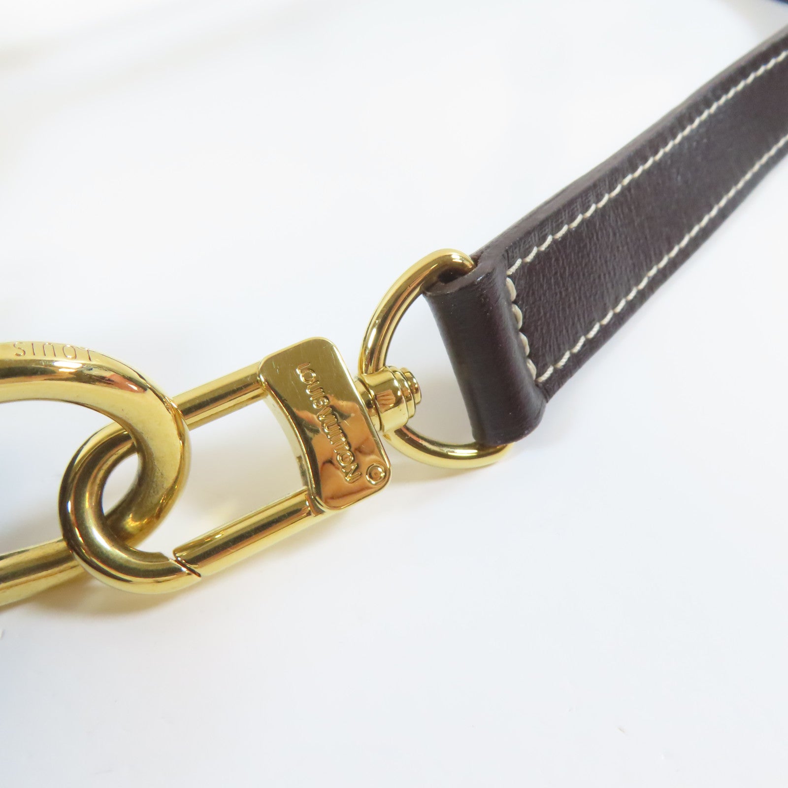 LOUIS VUITTON Monogram Mini Elegie金扣手挽肩背兩用袋黑色