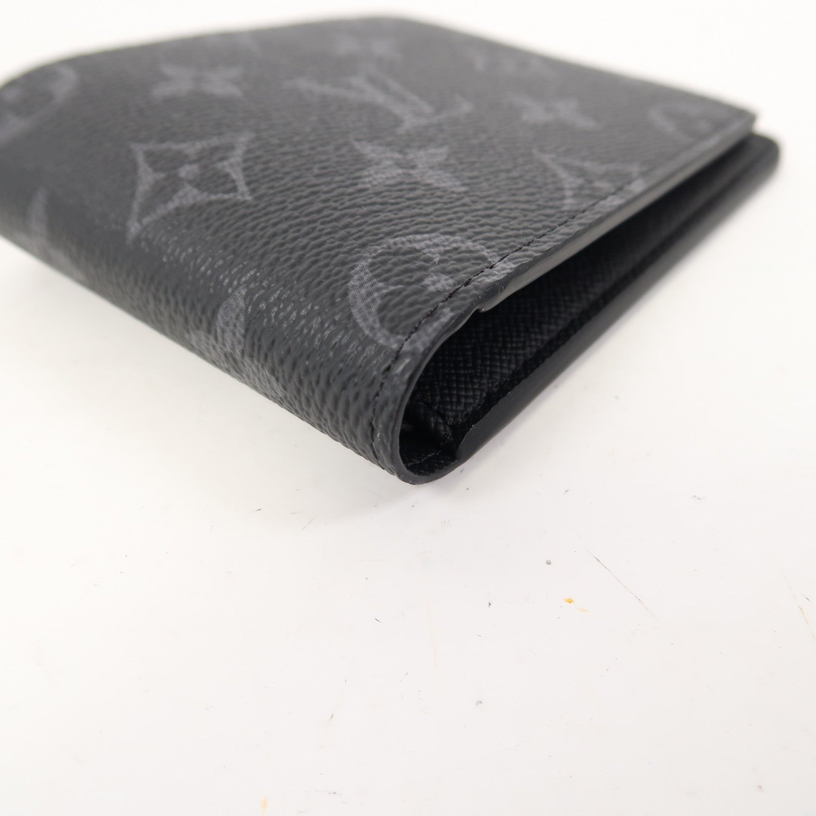 LOUIS VUITTON Monogram Eclipse Multiple Wallet錢包黑色