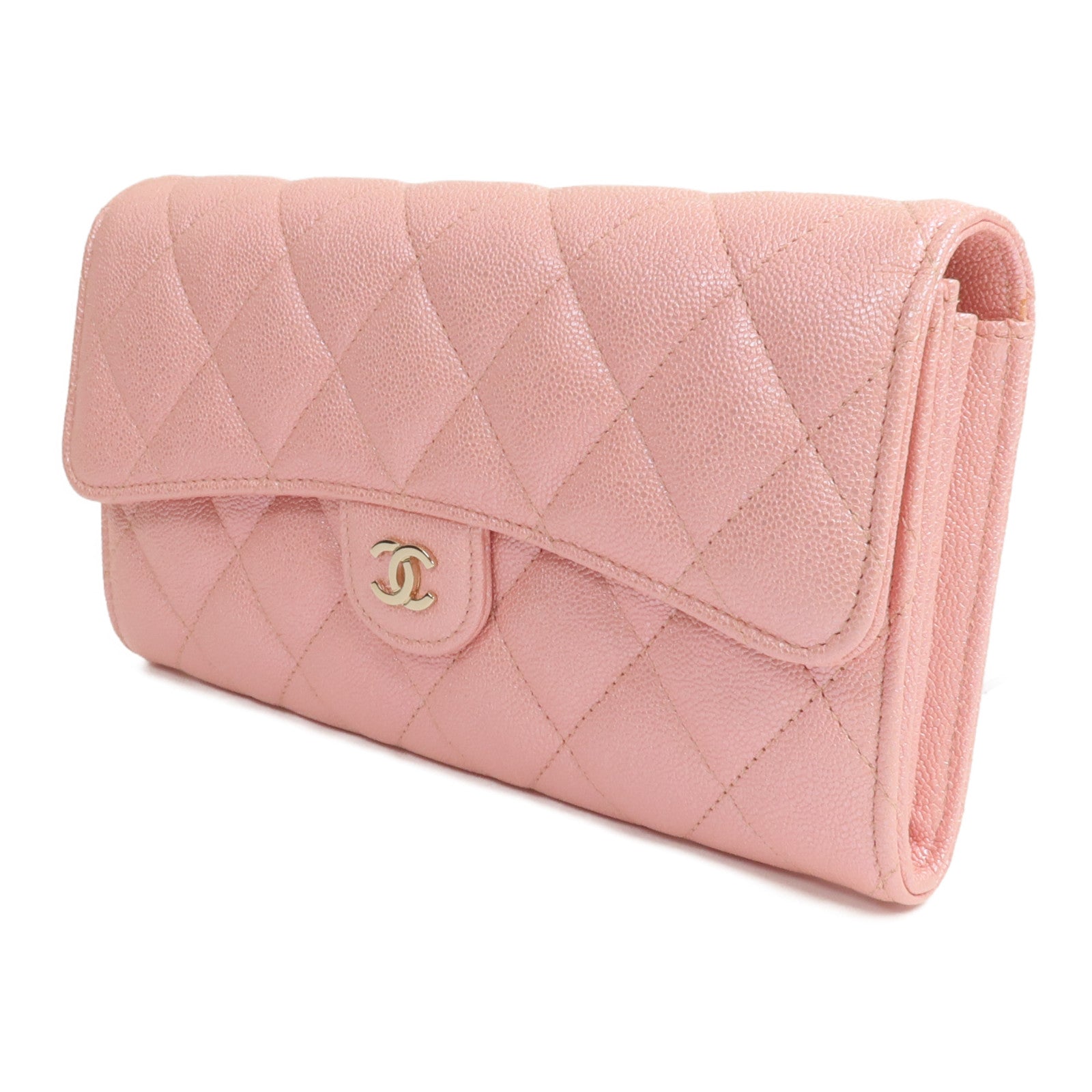 CHANEL 牛皮皮革Long Wallet長錢包