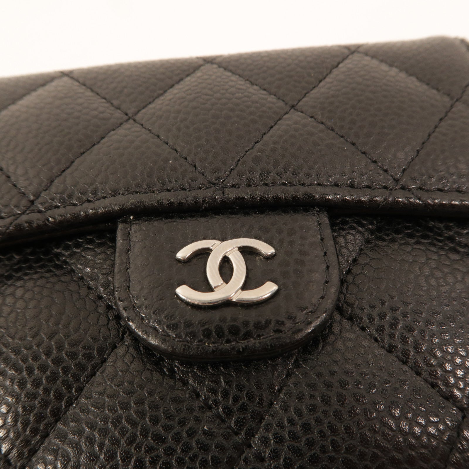 CHANEL 牛皮皮革Classic Small Flap Wallet錢包
