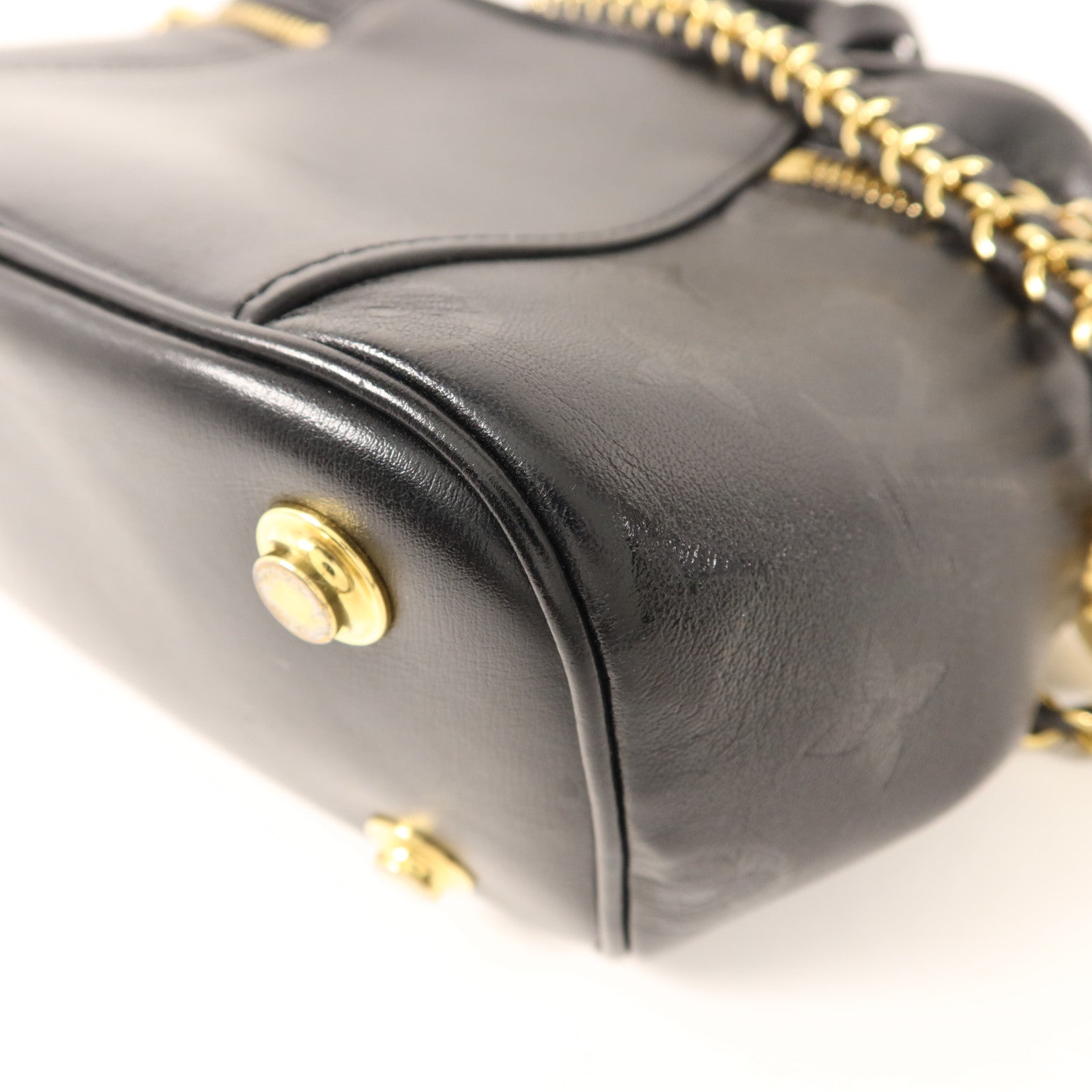 LOUIS VUITTON Monogram Empreinte Vanity Case金扣手挽肩背兩用袋