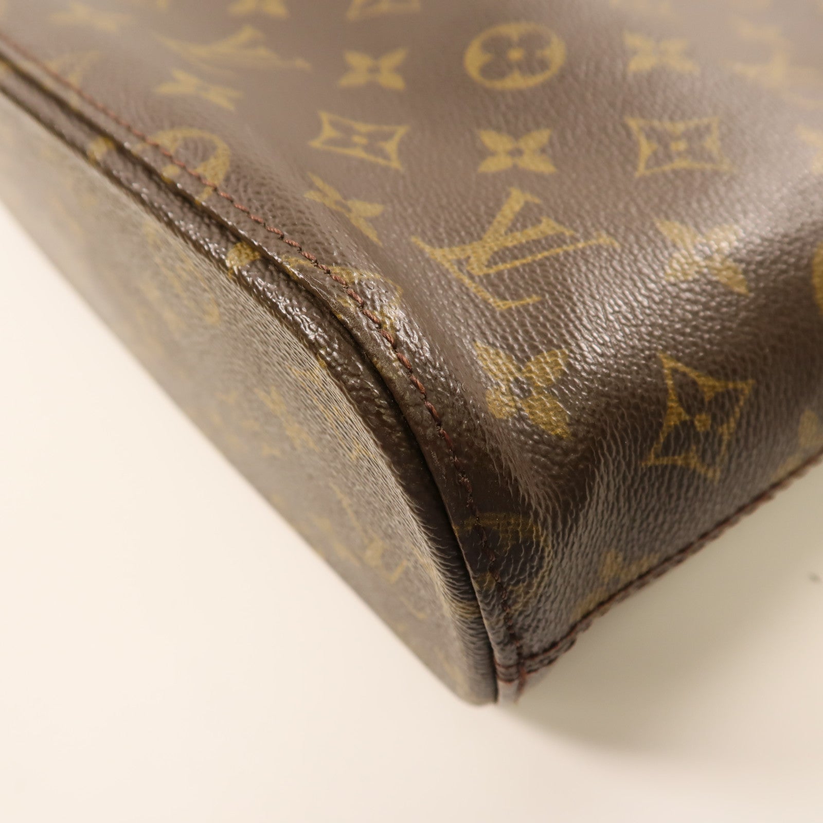 LOUIS VUITTON Monogram Vavin GM金扣肩背袋/手挽袋啡色