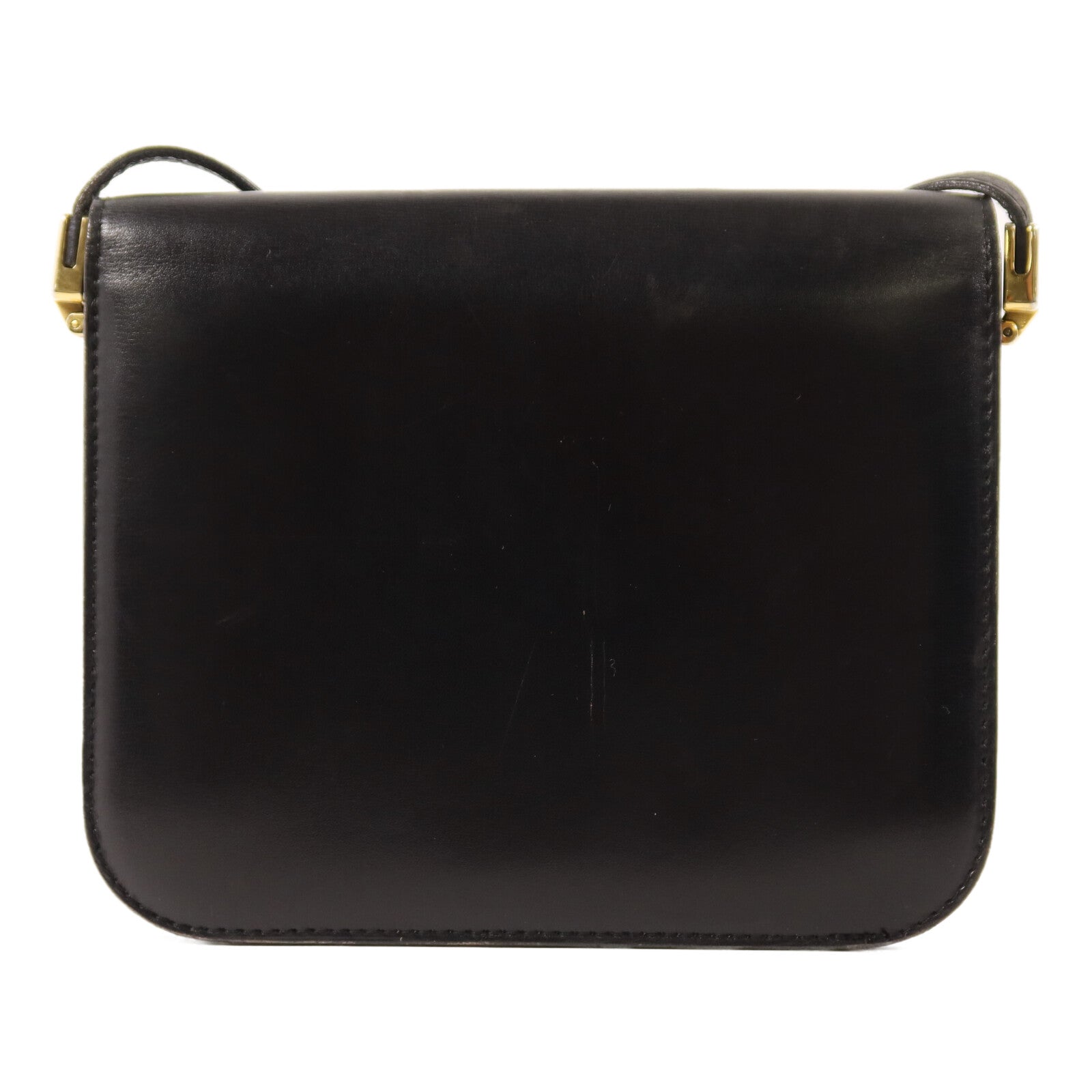 CELINE 牛皮皮革Vintage Shoulder Bag肩背袋