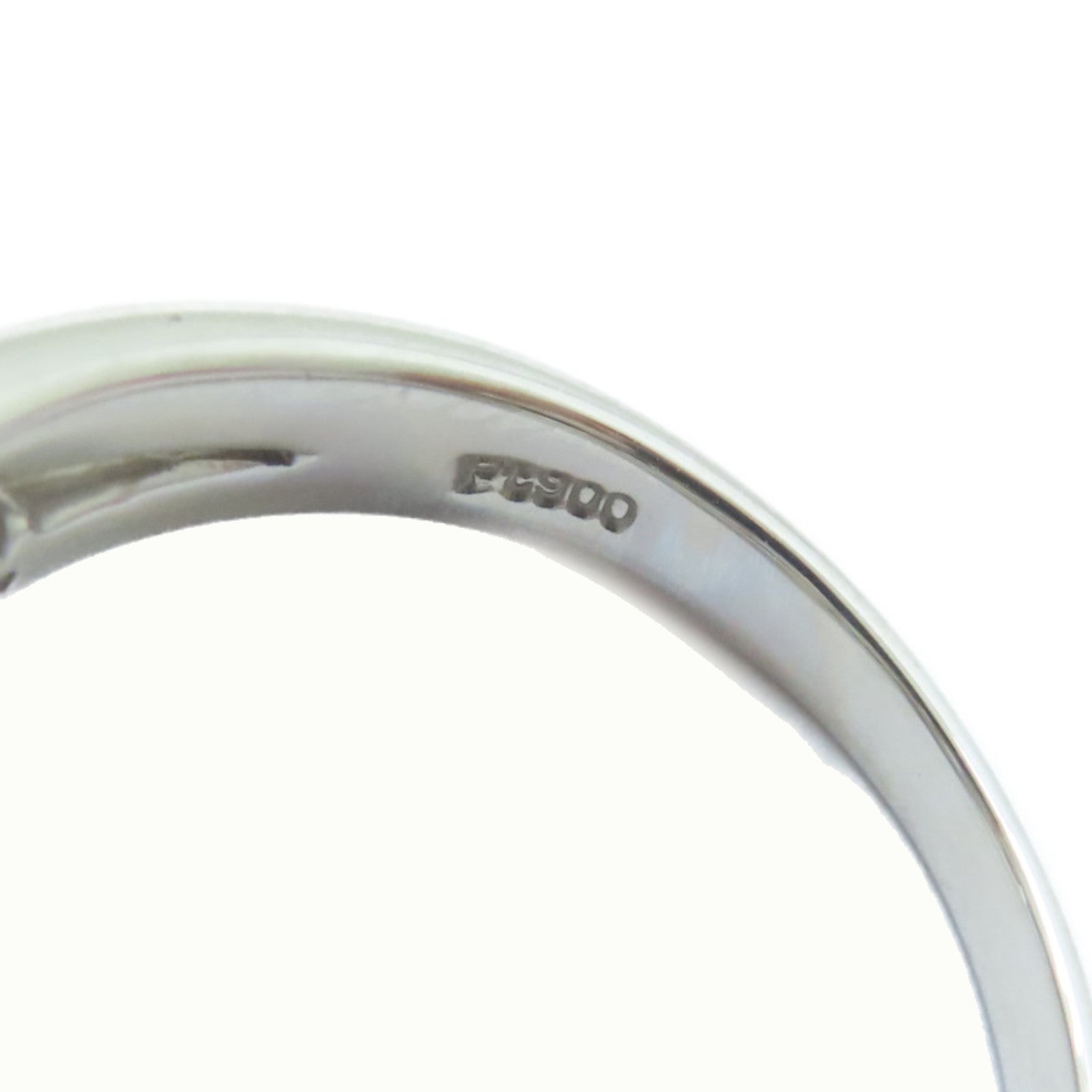 JEWELRY 【激減優惠】PT900鉑金Diamond Ring1.012ct鑽石/0.35ct鑚石戒指US#8.75