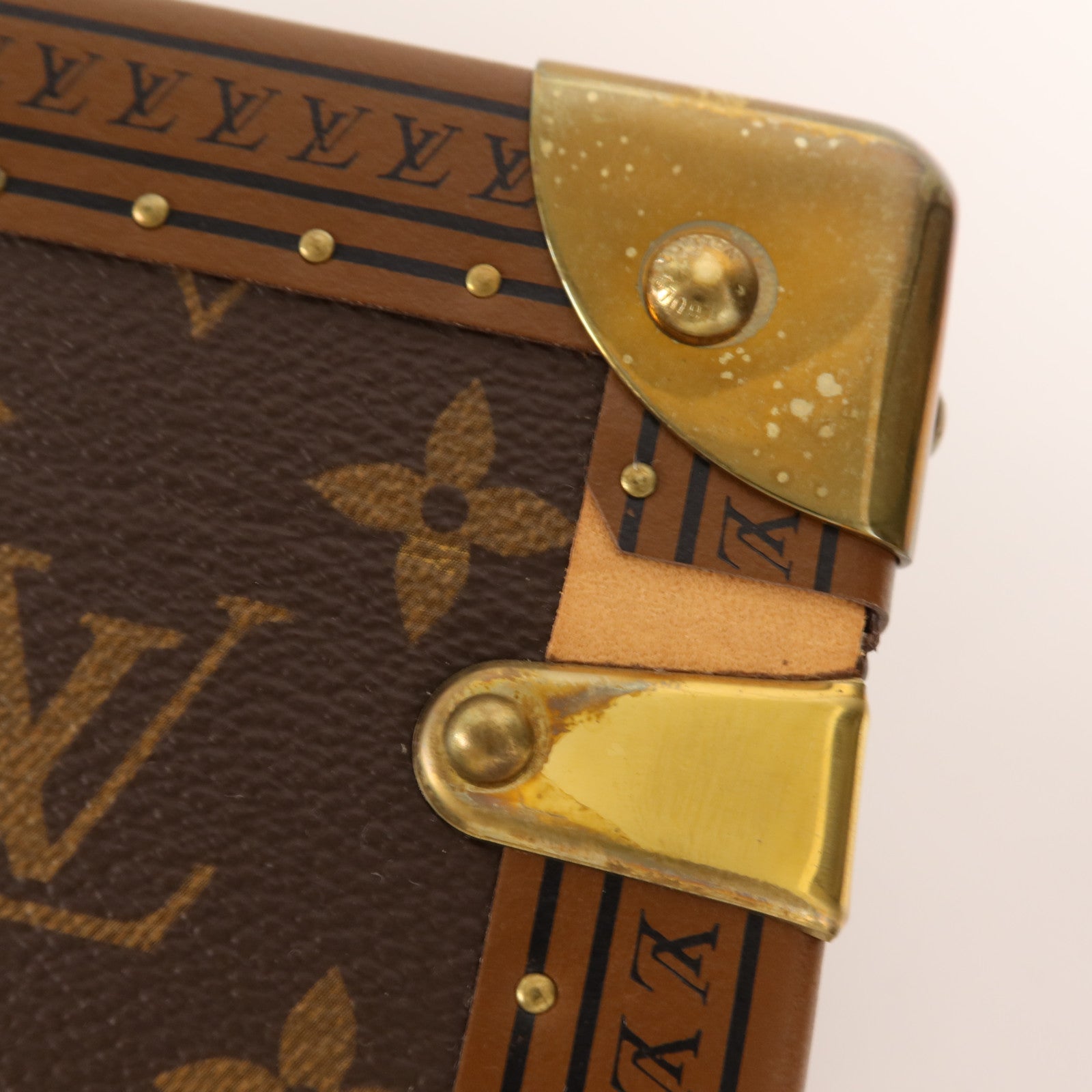 LOUIS VUITTON Monogram Coffret 8 Montres金扣箱子