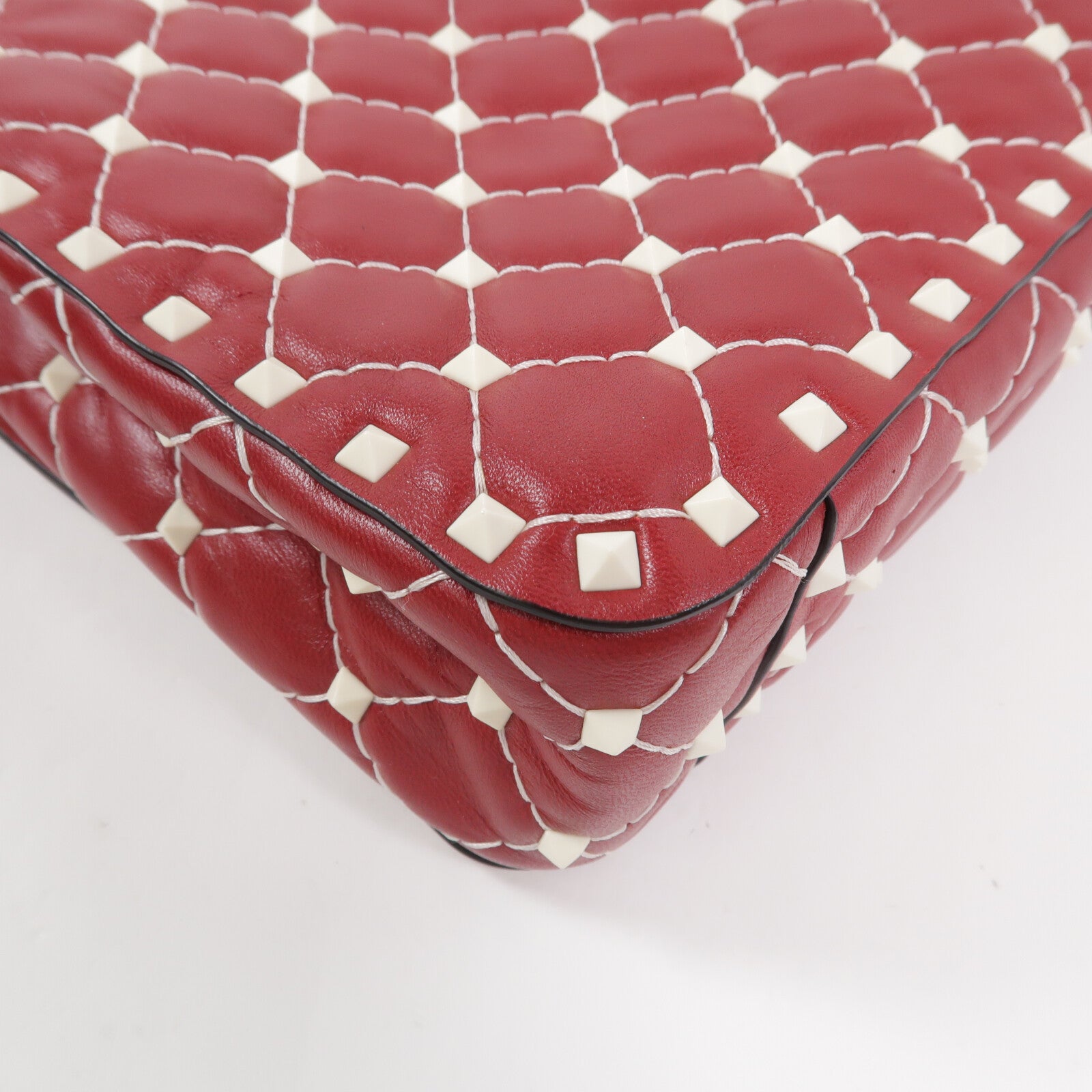 Valentino 牛皮皮革Shoulder Bag鏈帶手挽肩背兩用袋