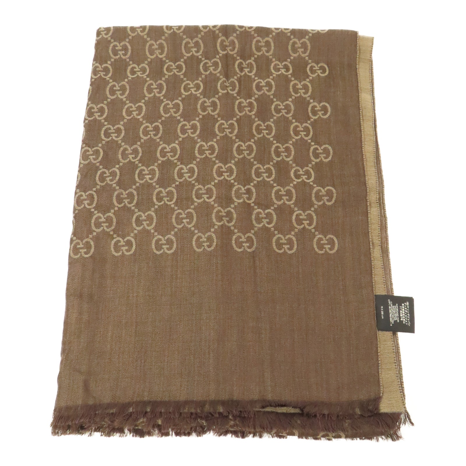 GUCCI 羊毛/絲質Scarf圍巾