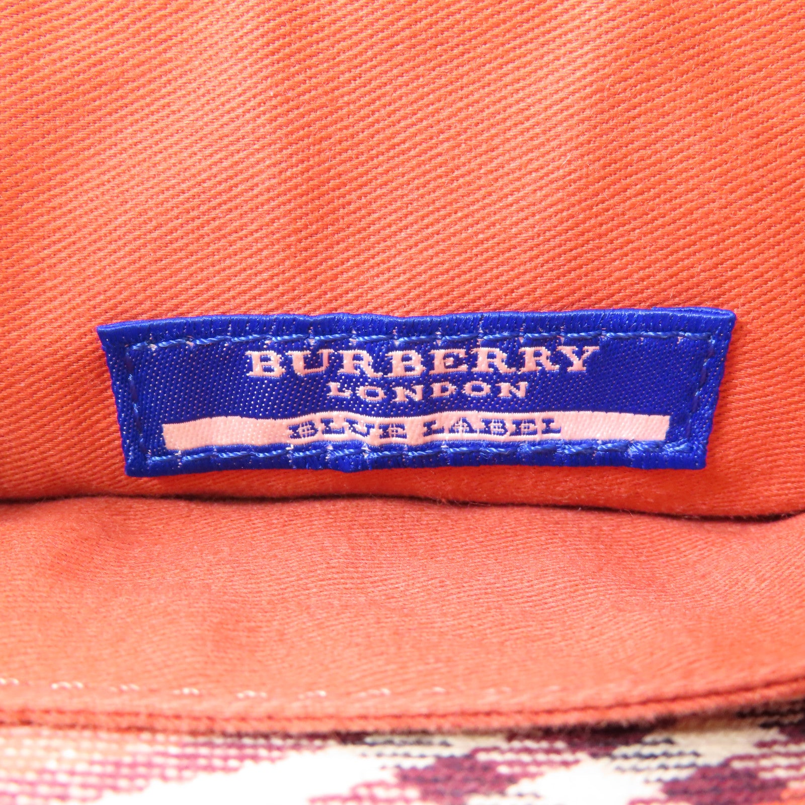 BURBERRY 帆布Handbag銀扣手挽袋