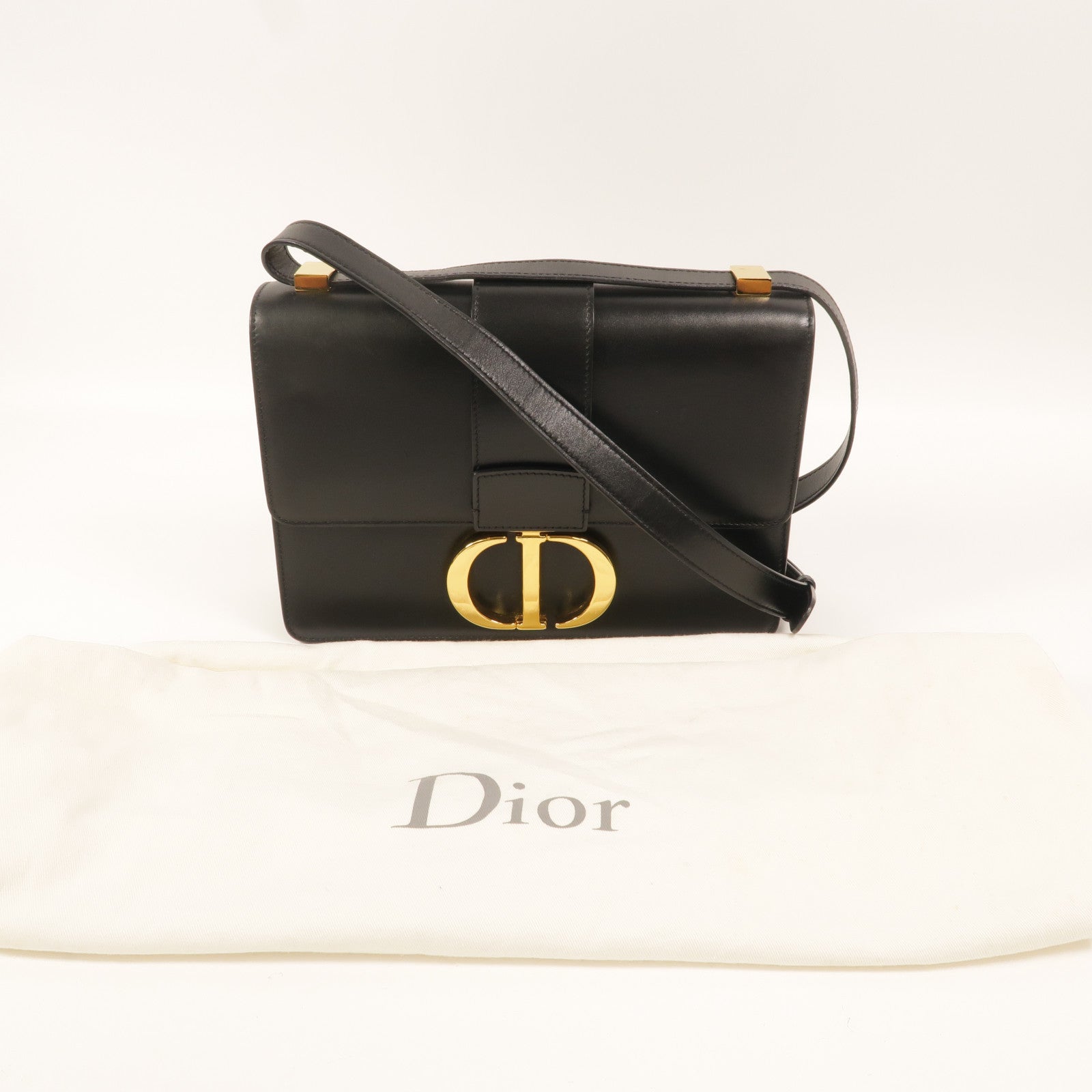 Dior 牛皮皮革Montaigne 30肩背袋