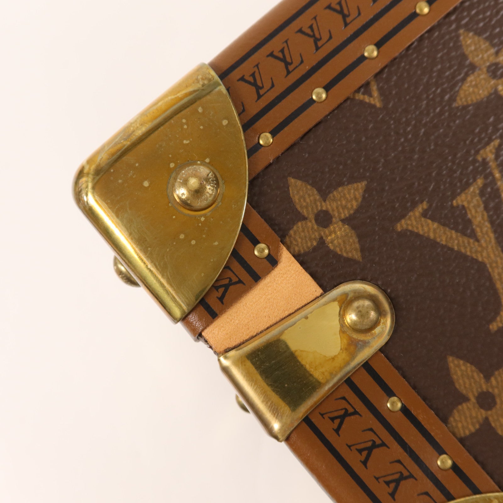 LOUIS VUITTON Monogram Coffret 8 Montres金扣箱子