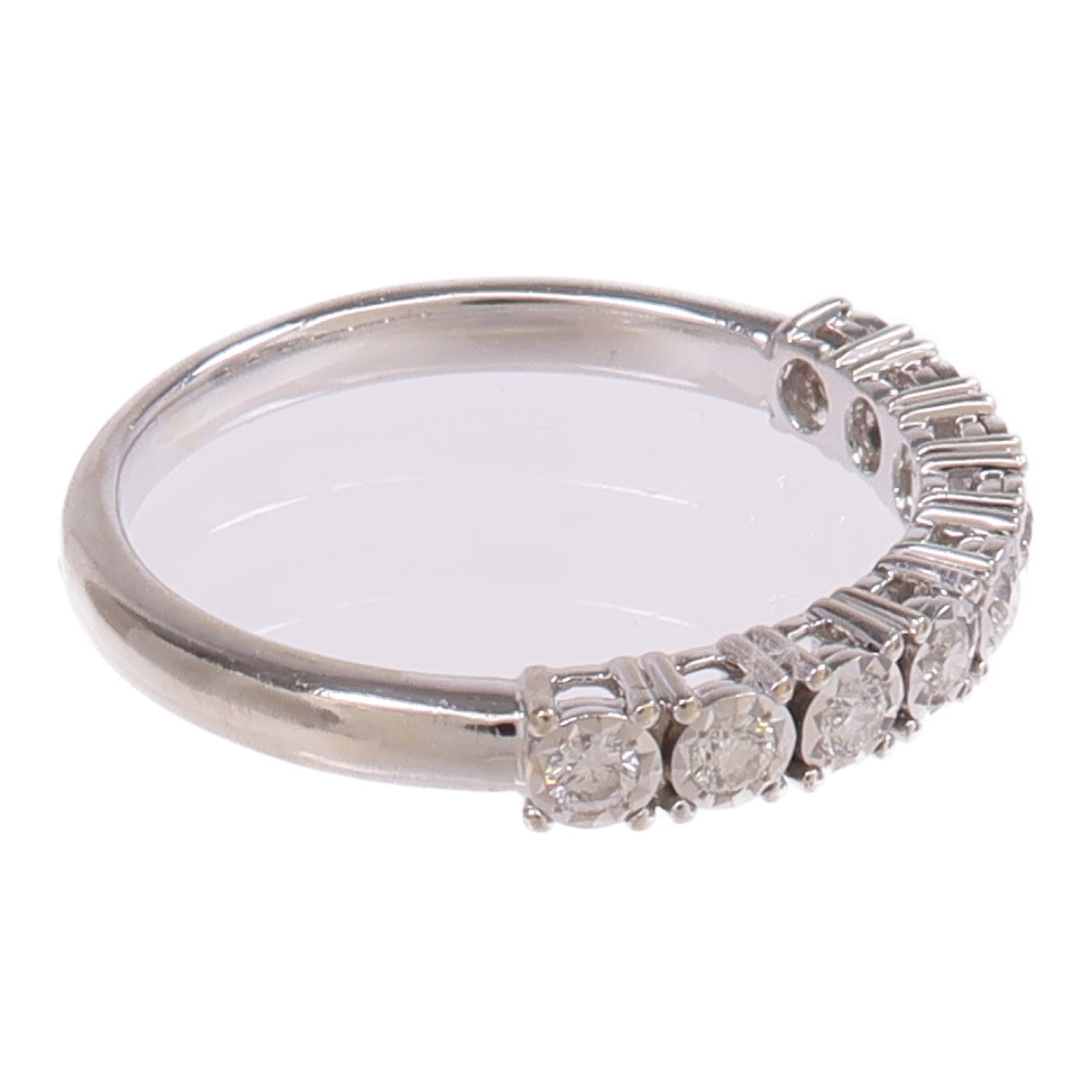 JEWELRY 【激減優惠】18K白金Diamond Ring鑽石戒指US#6