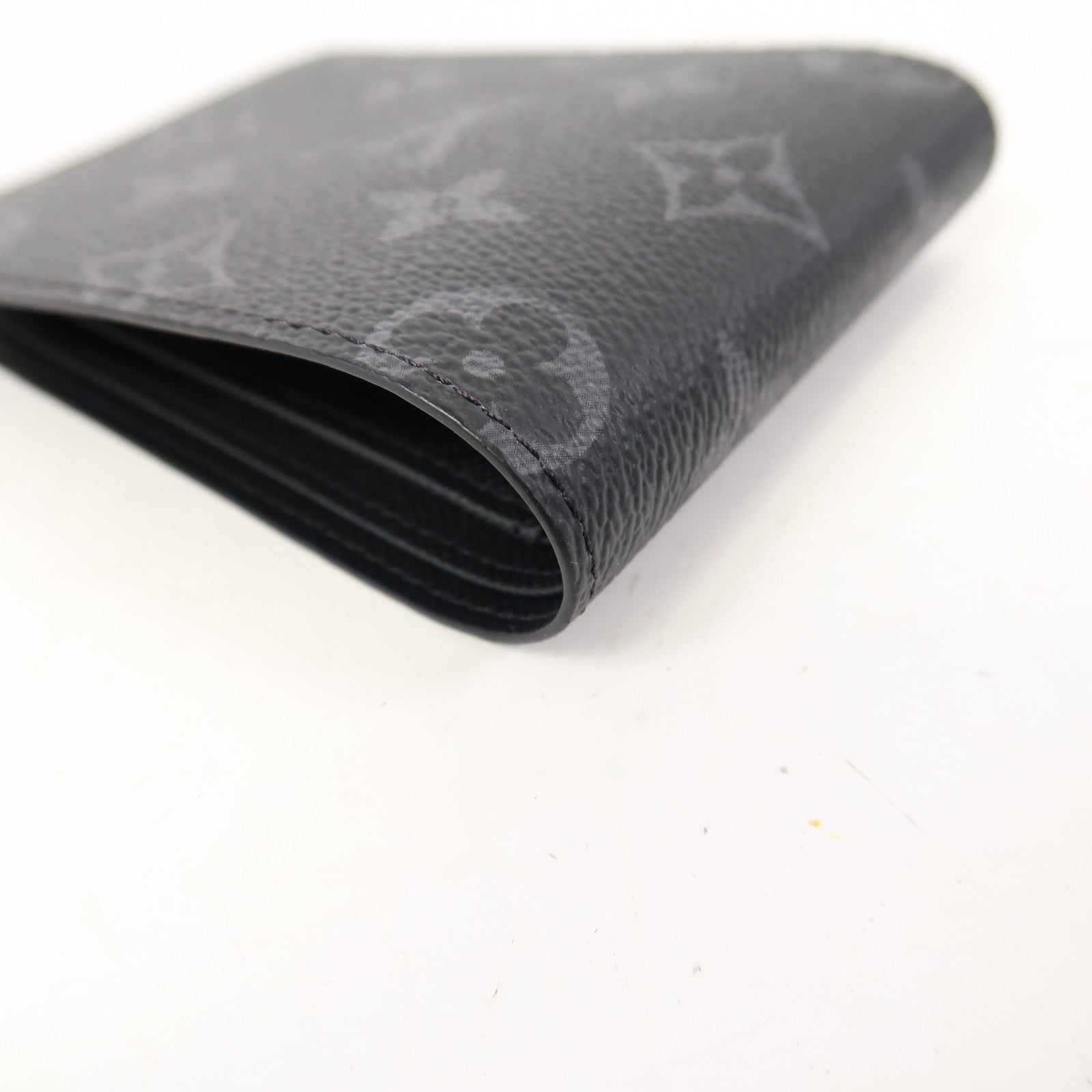 LOUIS VUITTON Monogram Eclipse Multiple Wallet錢包黑色