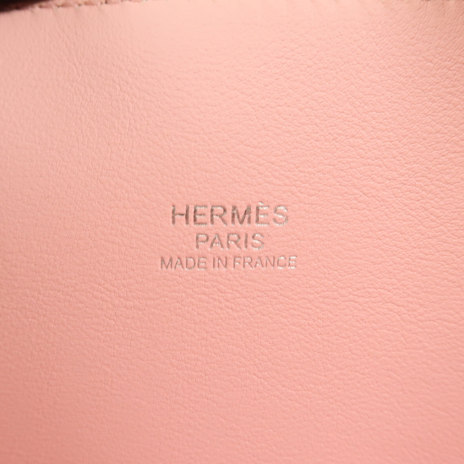 HERMES Epsom皮革Bolide 27銀扣手挽肩背兩用袋Rose Sakura