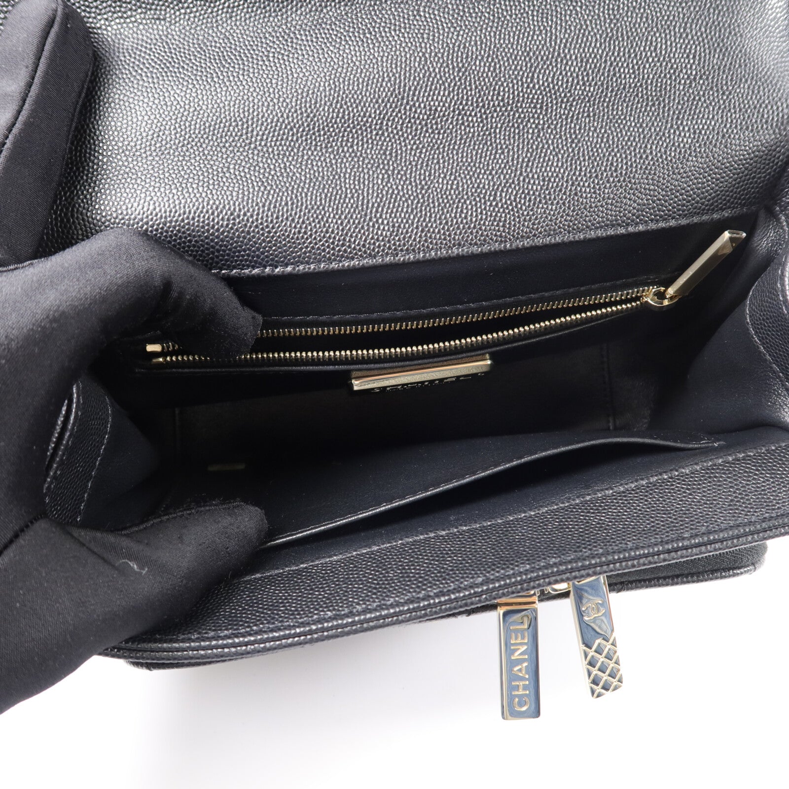 CHANEL 珍稀皮革Business Affinity手挽肩背兩用袋