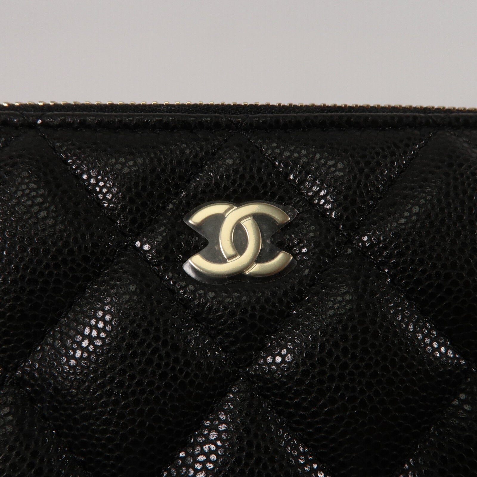 CHANEL 牛皮皮革Clutch With Chain鏈帶肩背袋
