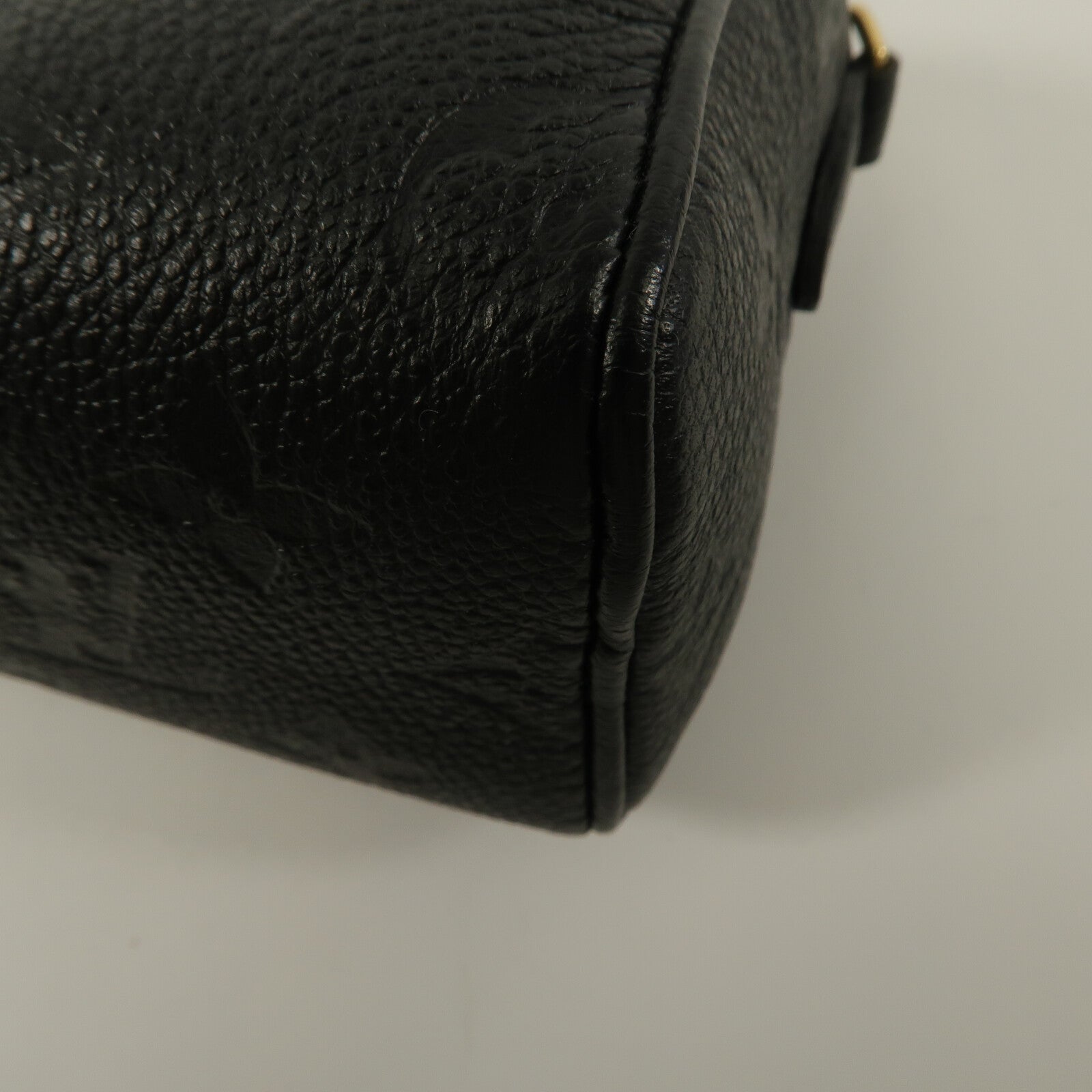 LOUIS VUITTON Monogram Empreinte Nano Speedy手挽肩背兩用袋
