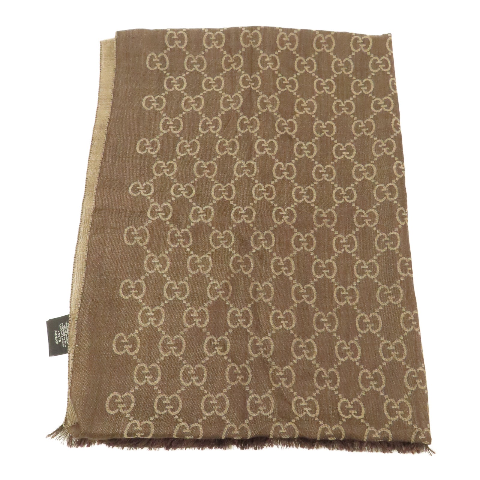 GUCCI 羊毛/絲質Scarf圍巾